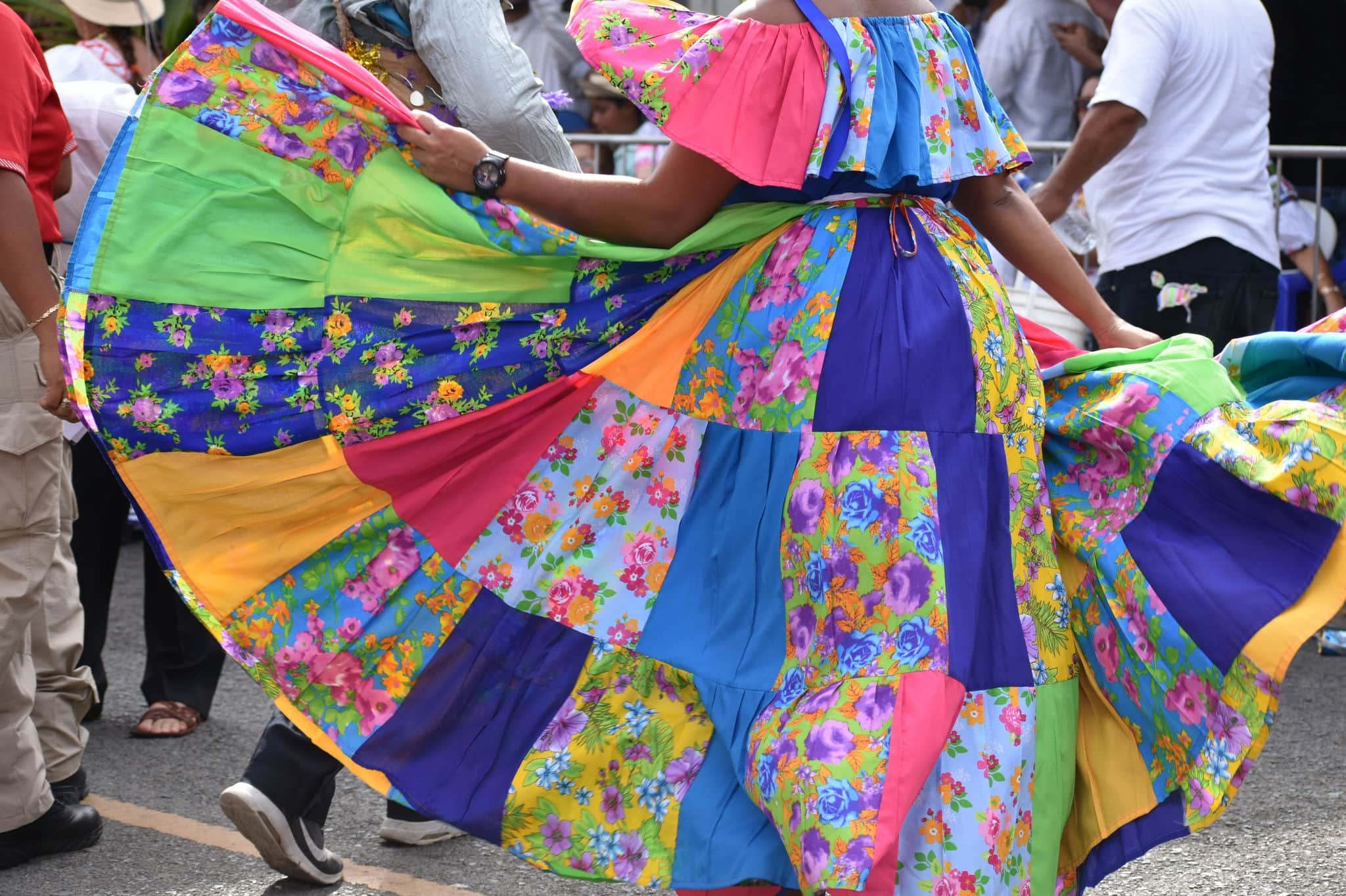 Panama folklor pollera congo colon