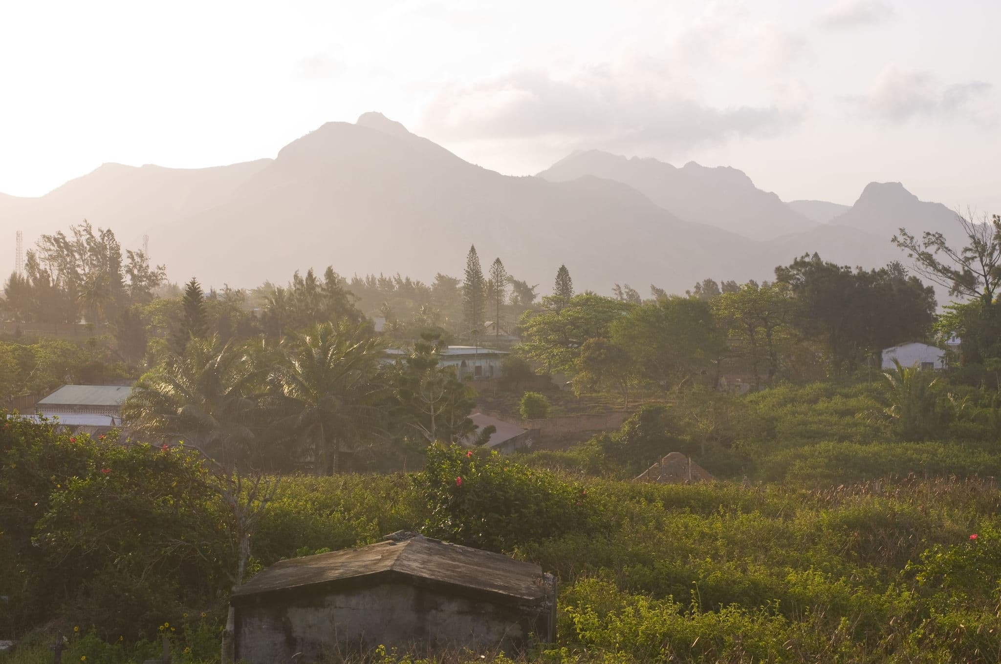 Fort Dauphin (Taolagnaro) at sunset, Madagascar, Africa