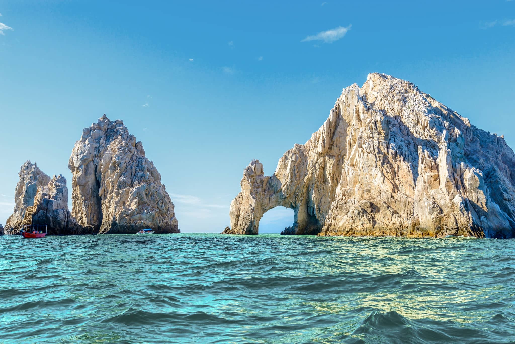 The arch point (El Arco) at Cabo San Lucas, Mexico.