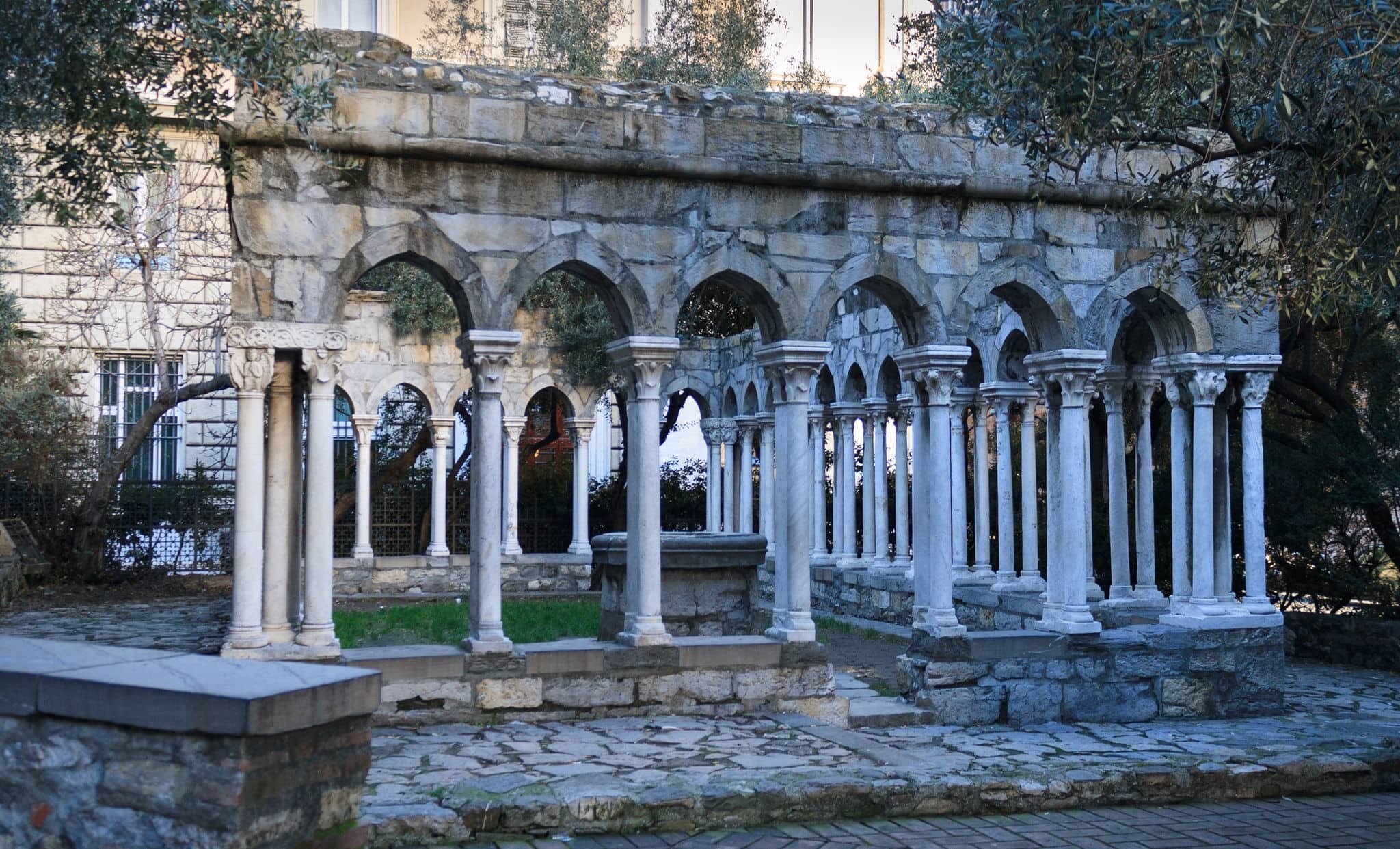 The house of Columbus in Genoa, Italy