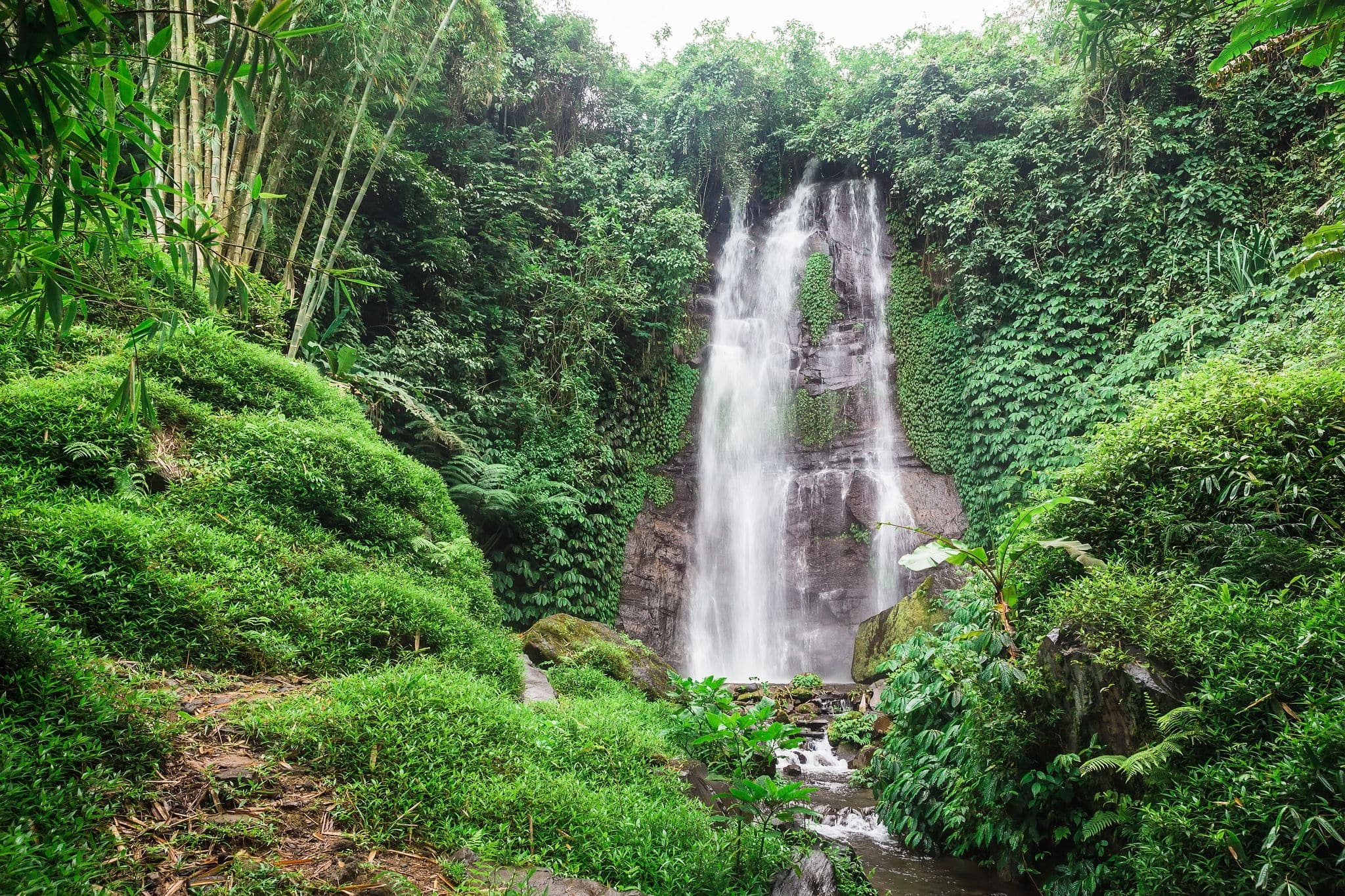 Beautiful Waterfall in Bali