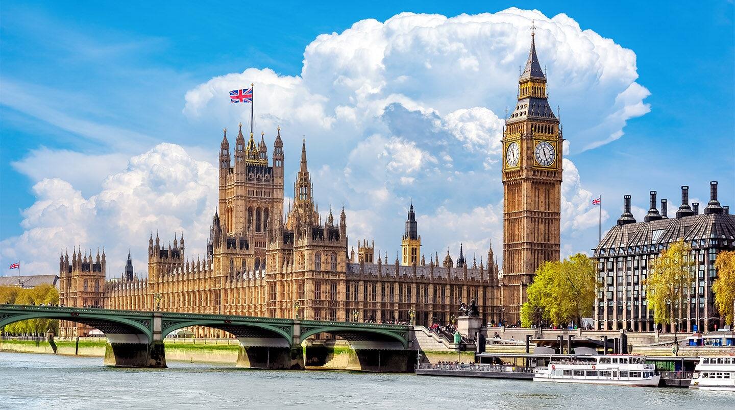 Big Ben and Houses of Parliament, London, UK
