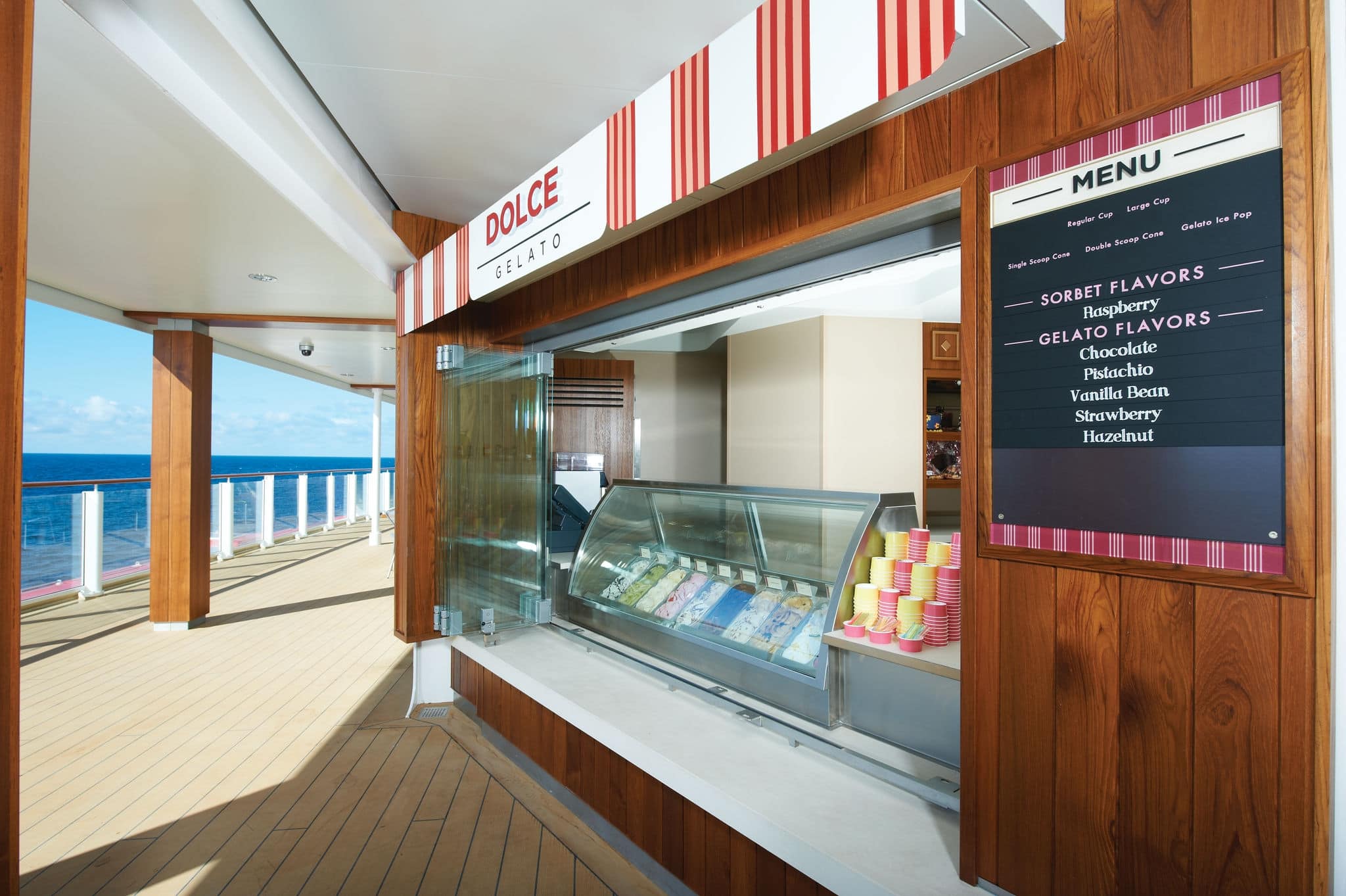 NCL Breakaway Dining Dolce Gelato