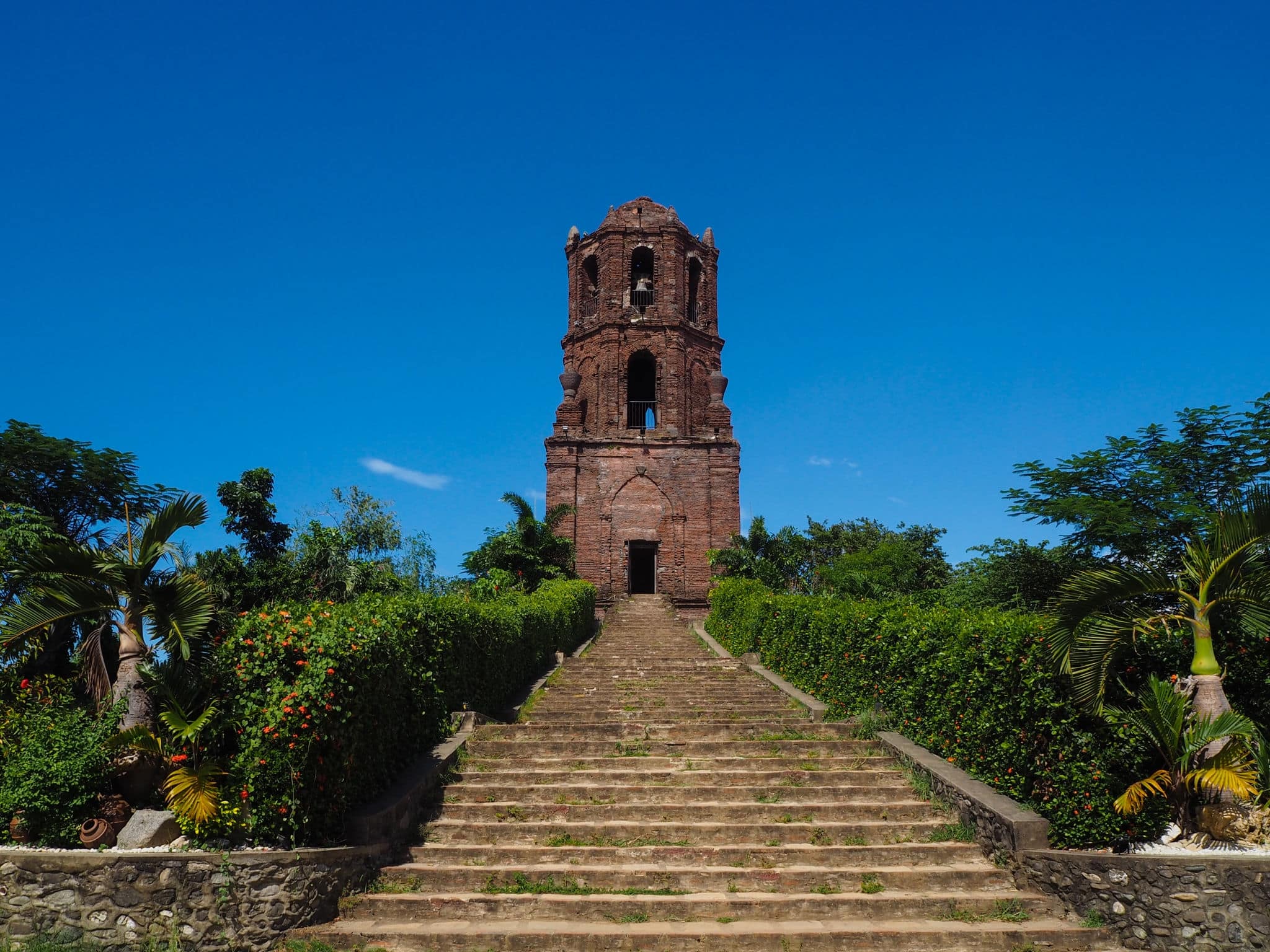 Bell Tower in Vigan town, Philippines