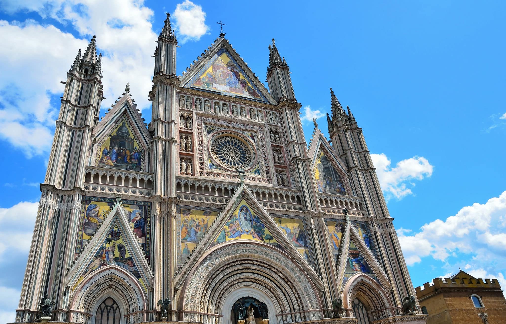 Cathedral of Orvieto (Duomo di Orvieto), Umbria, Italy