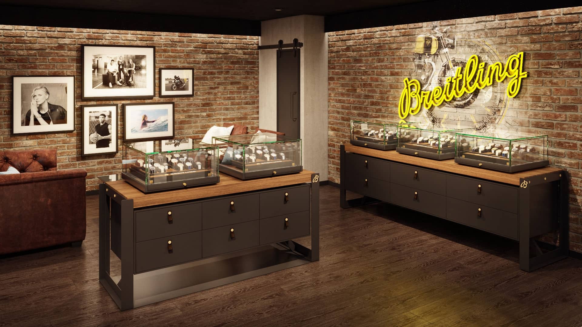 NCL Aqua Cruise Onboard Shopping Breitling