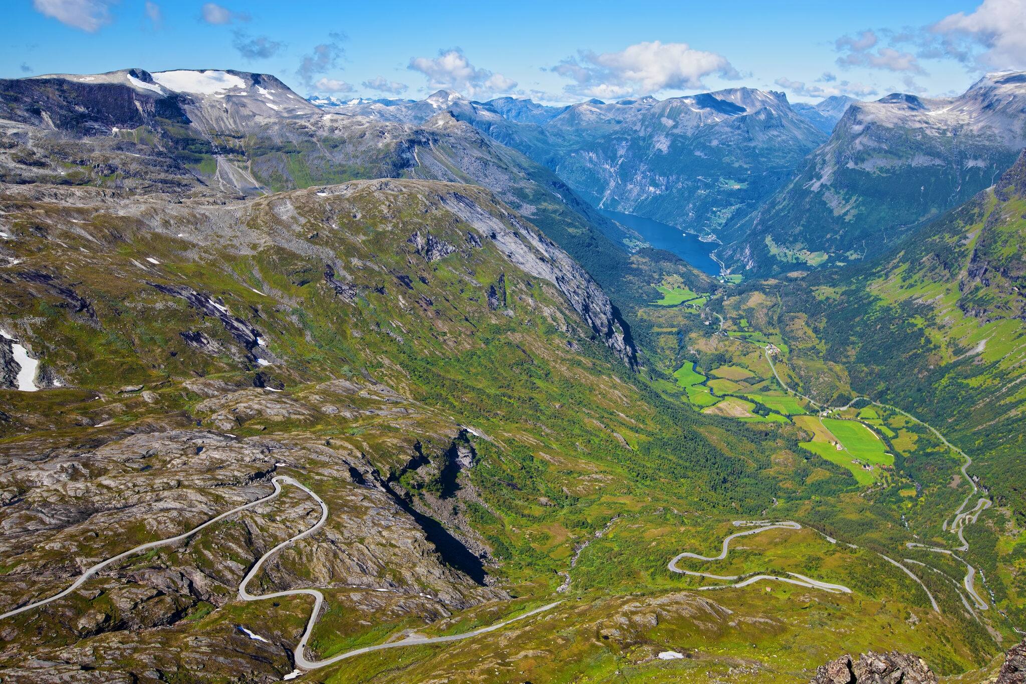 View of Geiranger