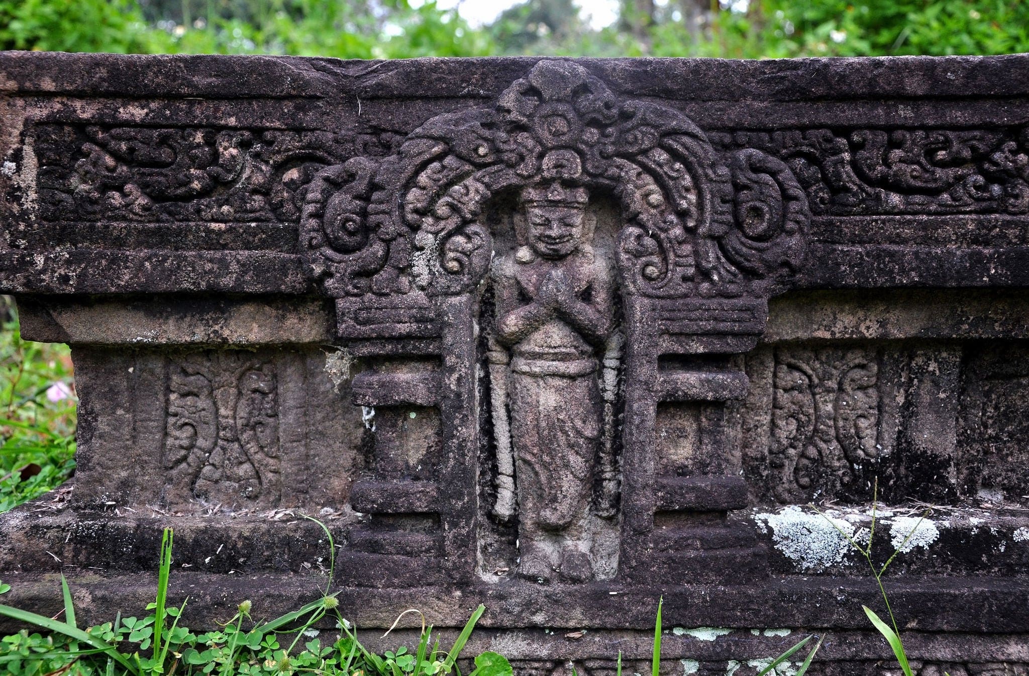 Relief of Hindu Temples at My Son in Vietnam - A UNESCO World Heritage Site