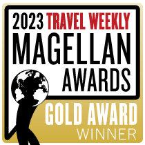 Travel Weekly Magellan Awards Gold Winner 2023 for Norwegian Cruise Lines