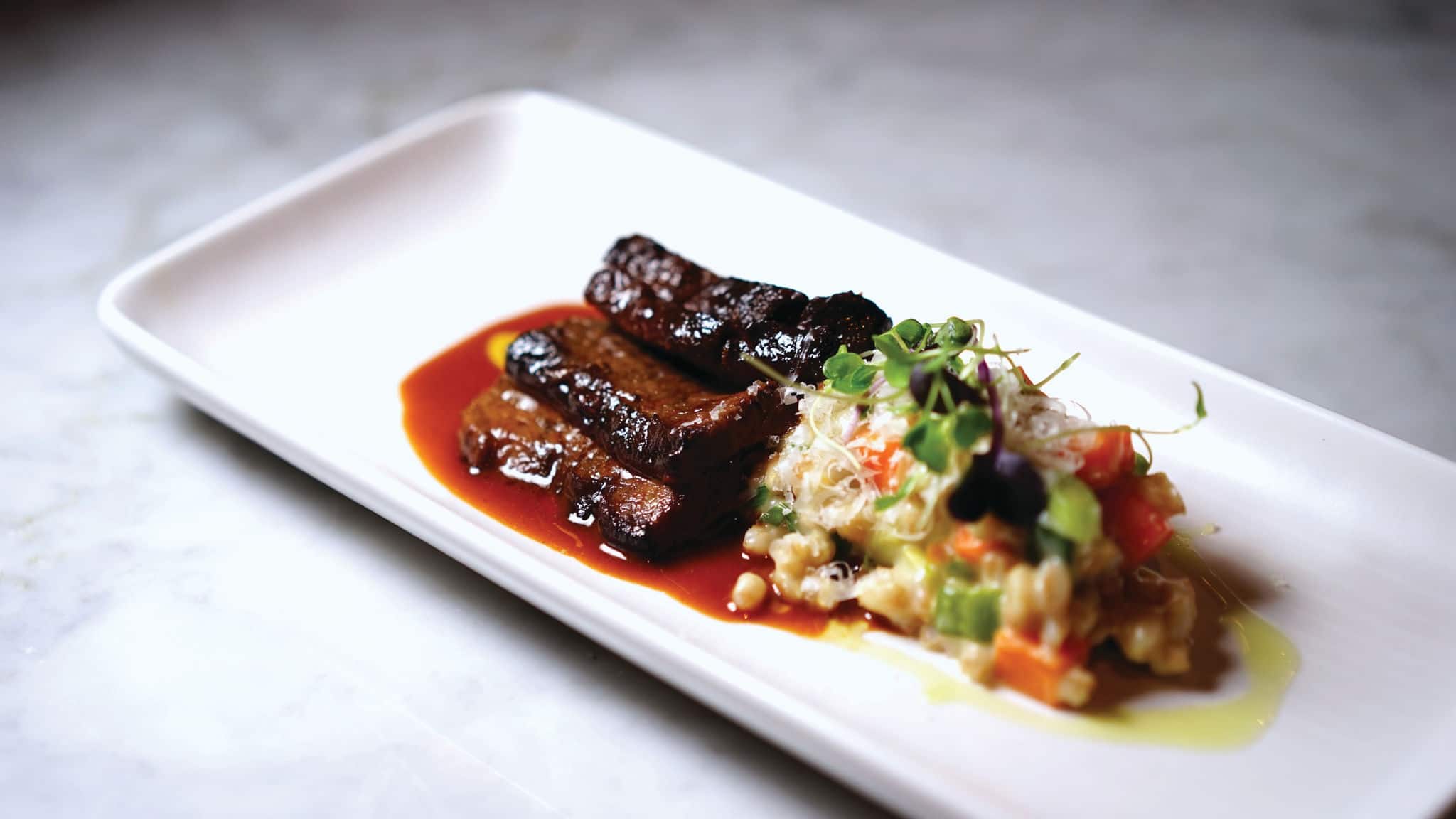 Onda Scarpetta Short Rib Risotto