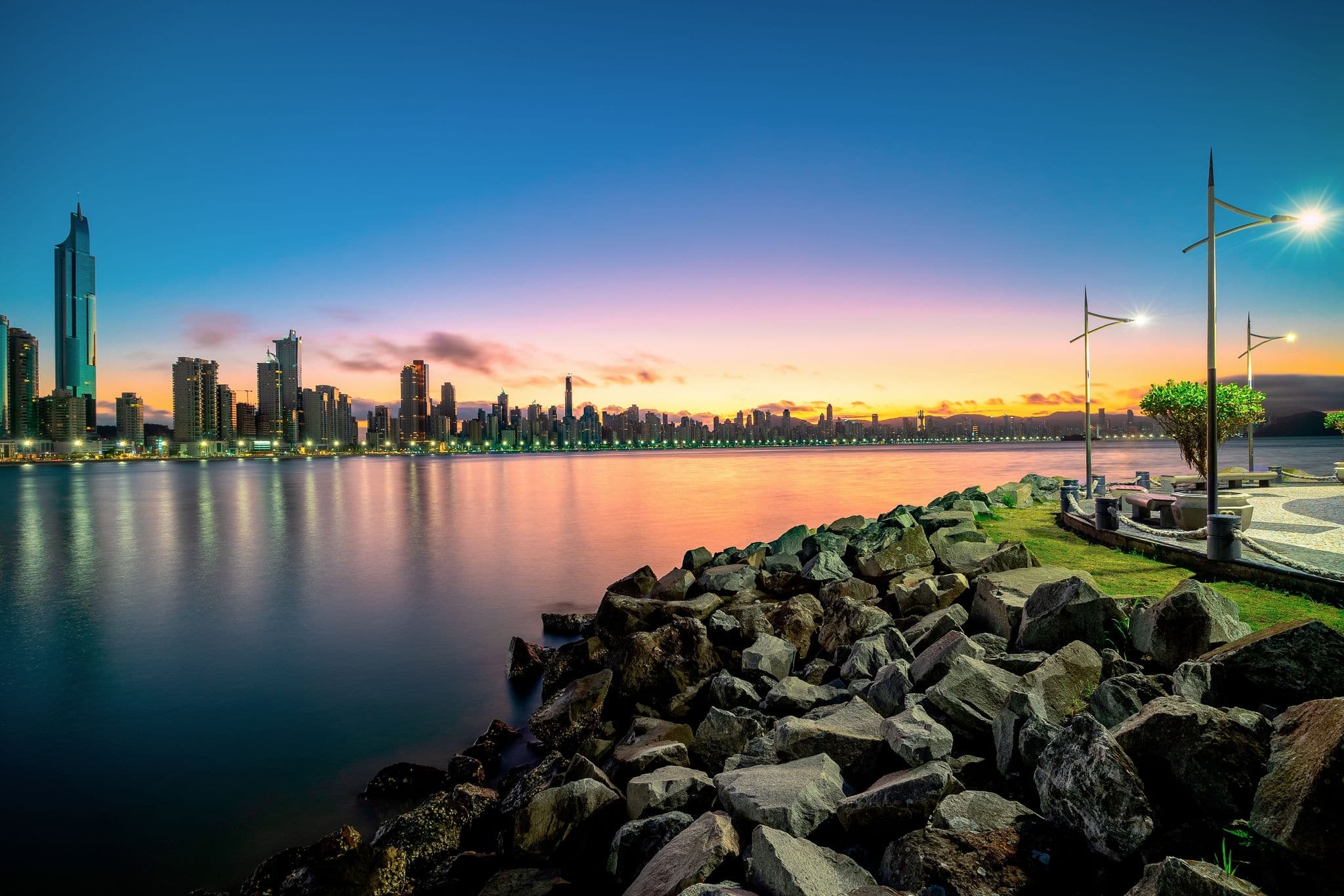 NCL Balneario Camboriu Cruise Ocean Sunset