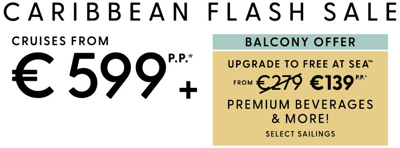 Cruises from only £699pp*