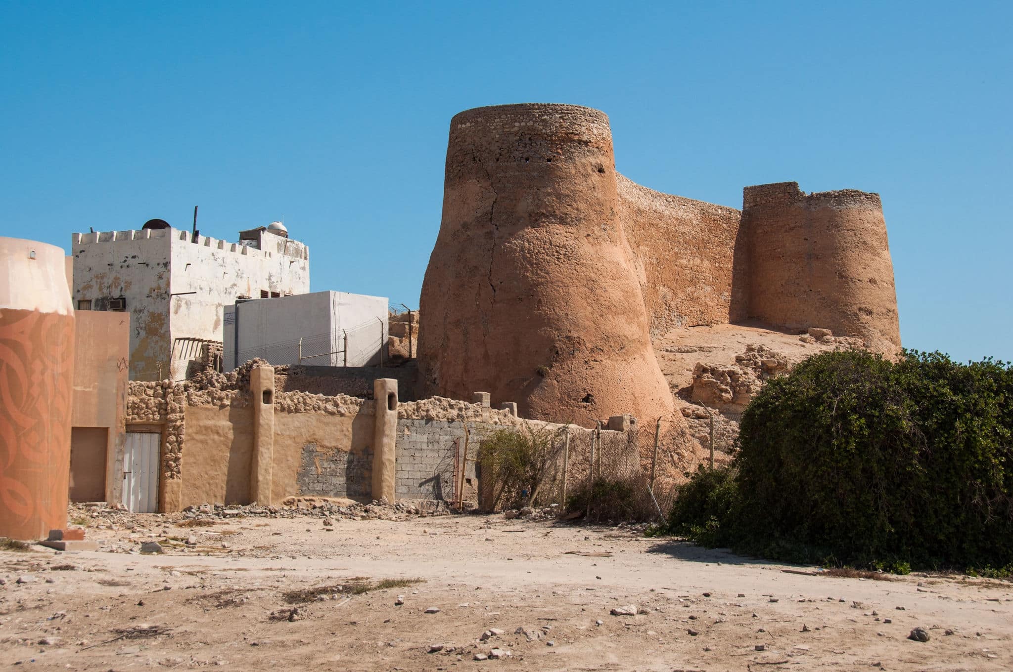 Tarout Castle's Fortifications, Tarout Island, Saudi Arabia.