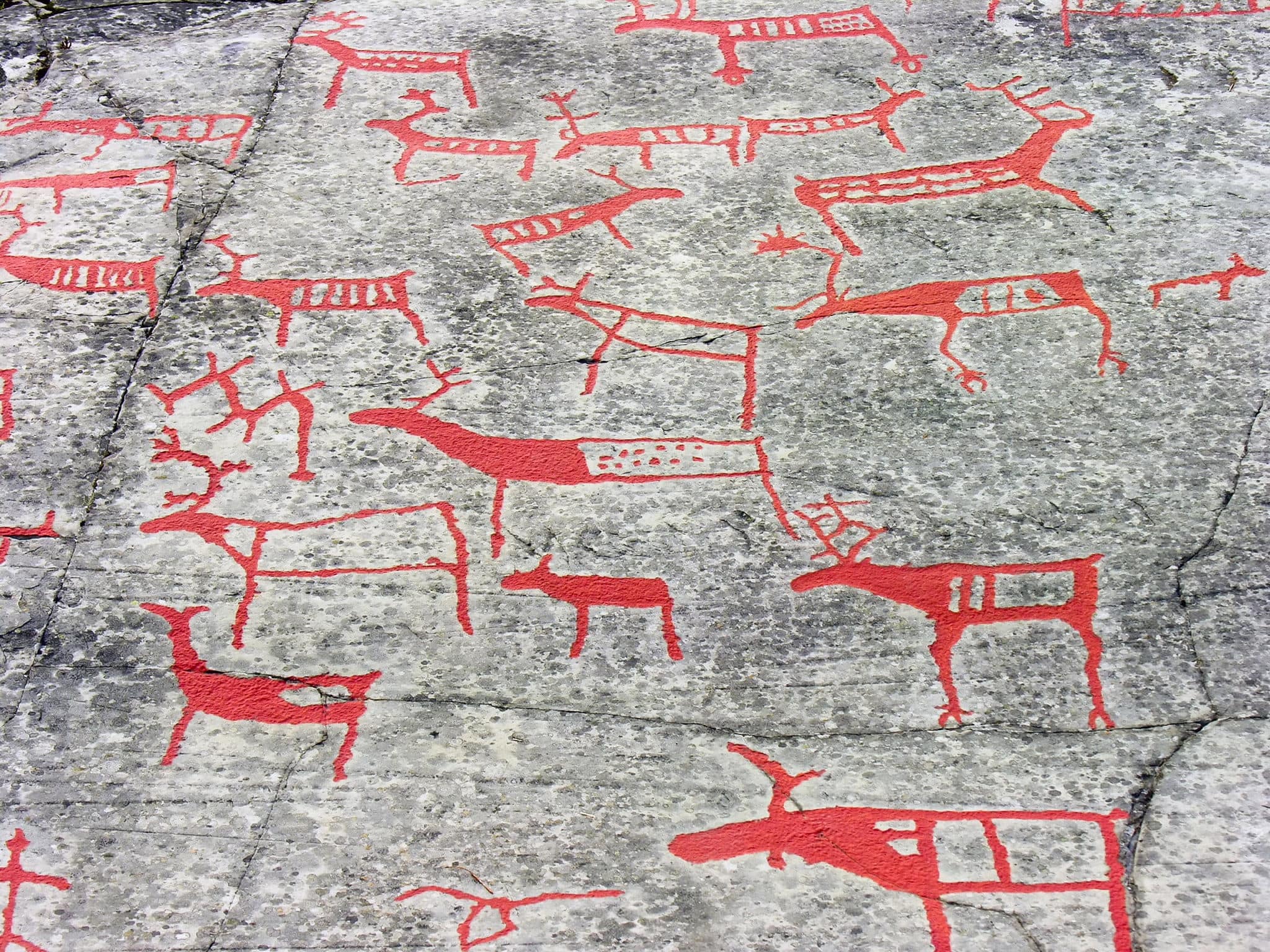 The rock art in Alta was inscribed on the UNESCO World Heritage List, the earliest carvings in the area date to around 4200 BC