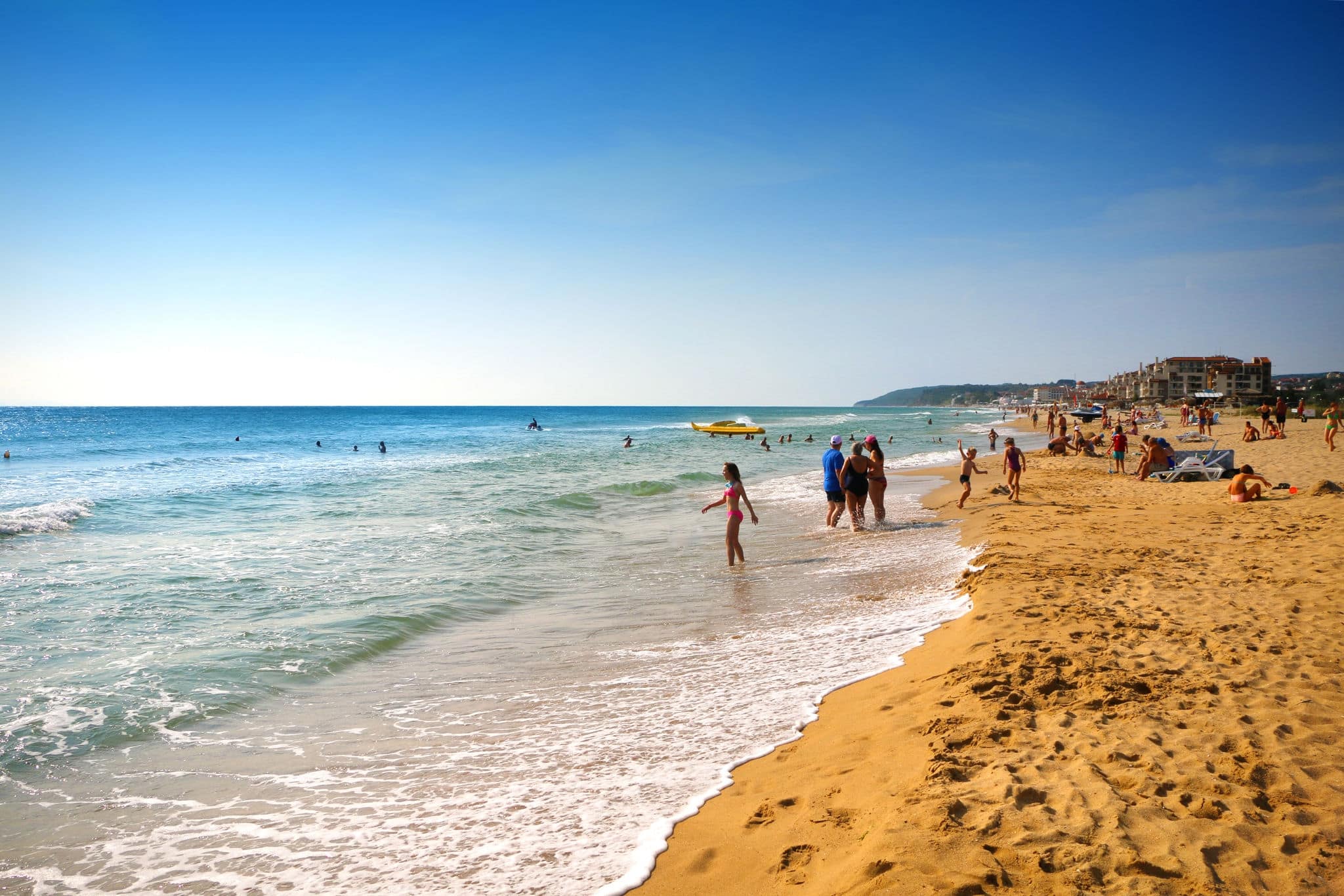 Beach on the Golden Sands, Bulgaria