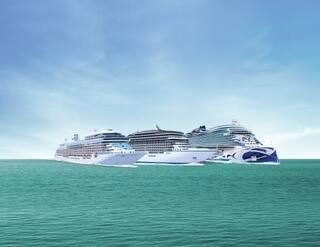 Norwegian ships at sea