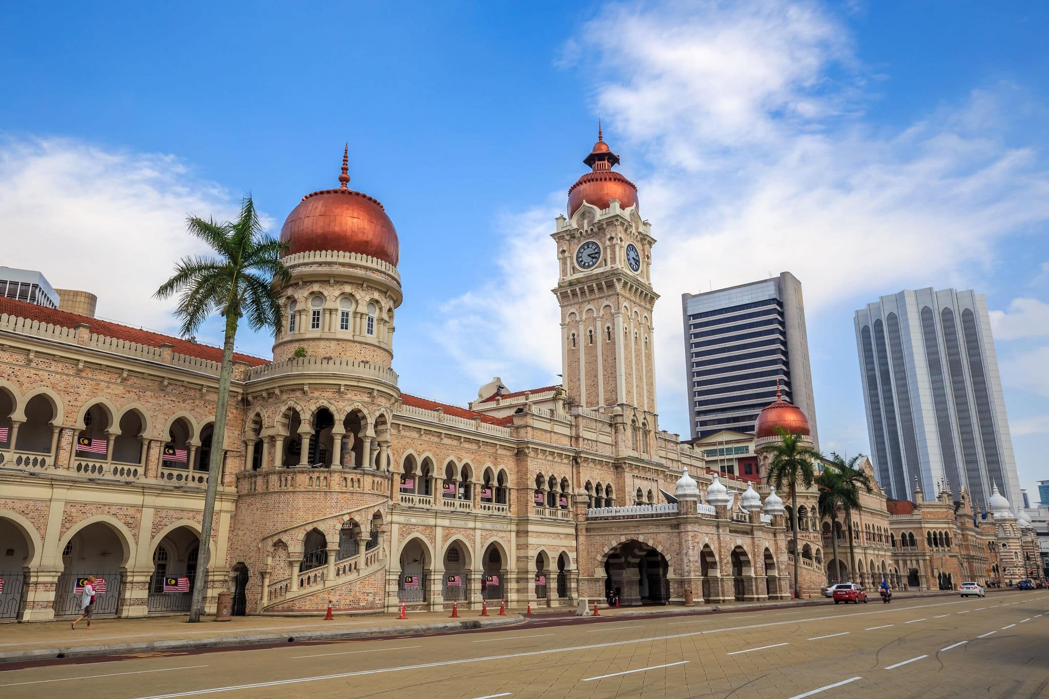 Merdeka Square in downtown Kuala Lumpur Malaysia