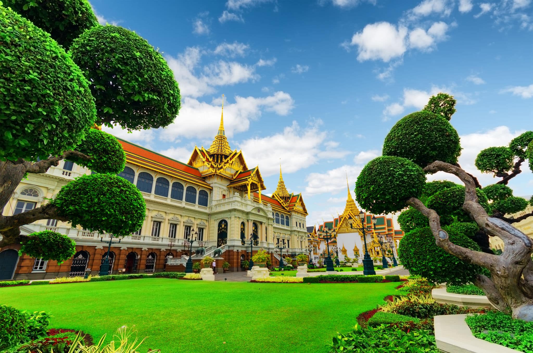 Royal grand palace in Bangkok.