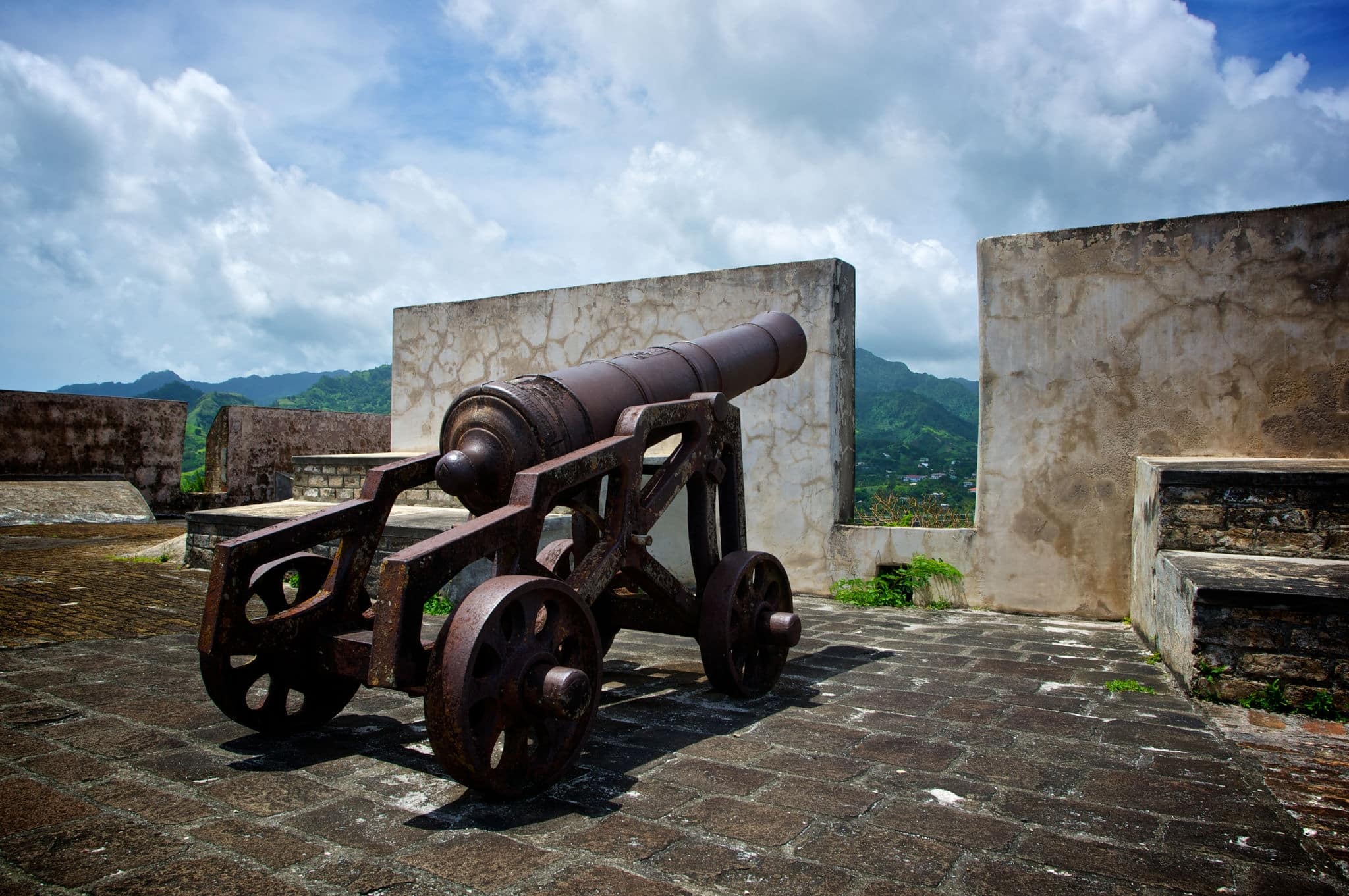 Cannon at Fort Charlotte