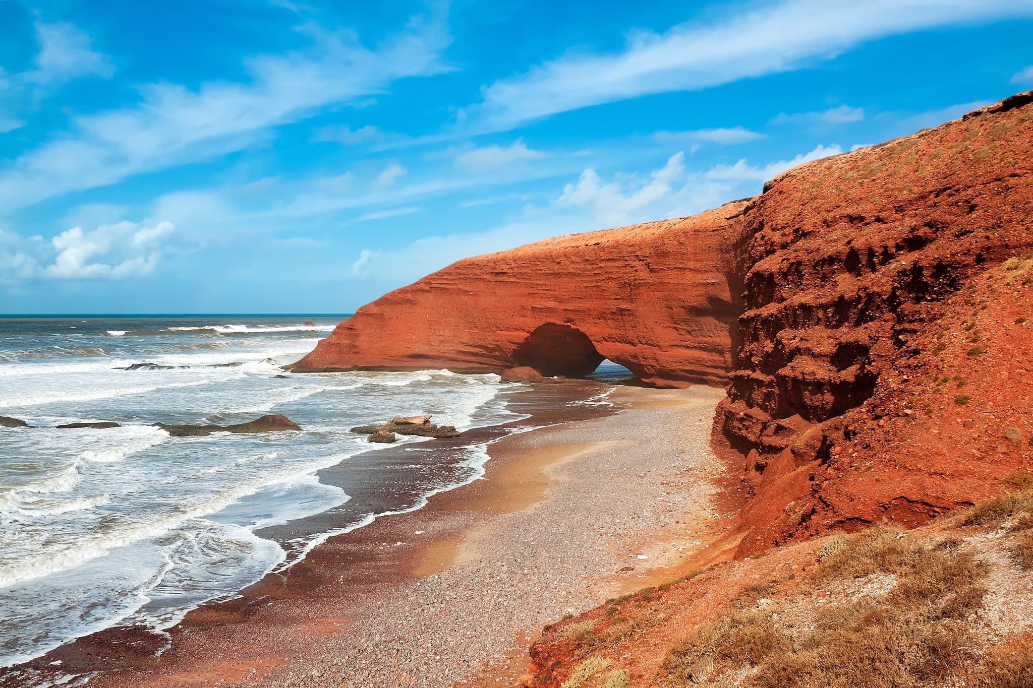 Legzira beach, Sidi Ifni, Souss-Massa-Draa, Morocco