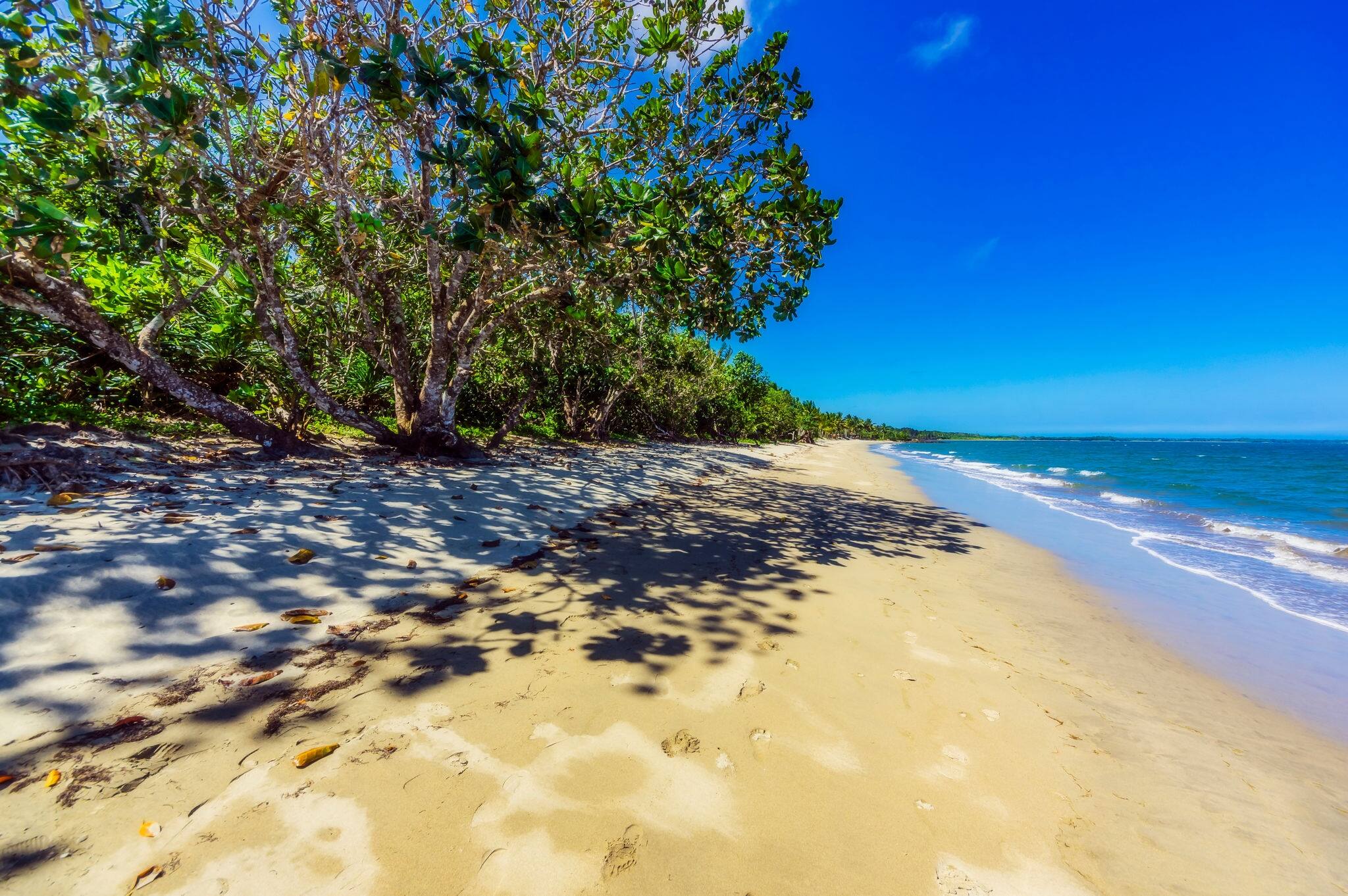 Beaches of Suva, Fiji, pacific ocean