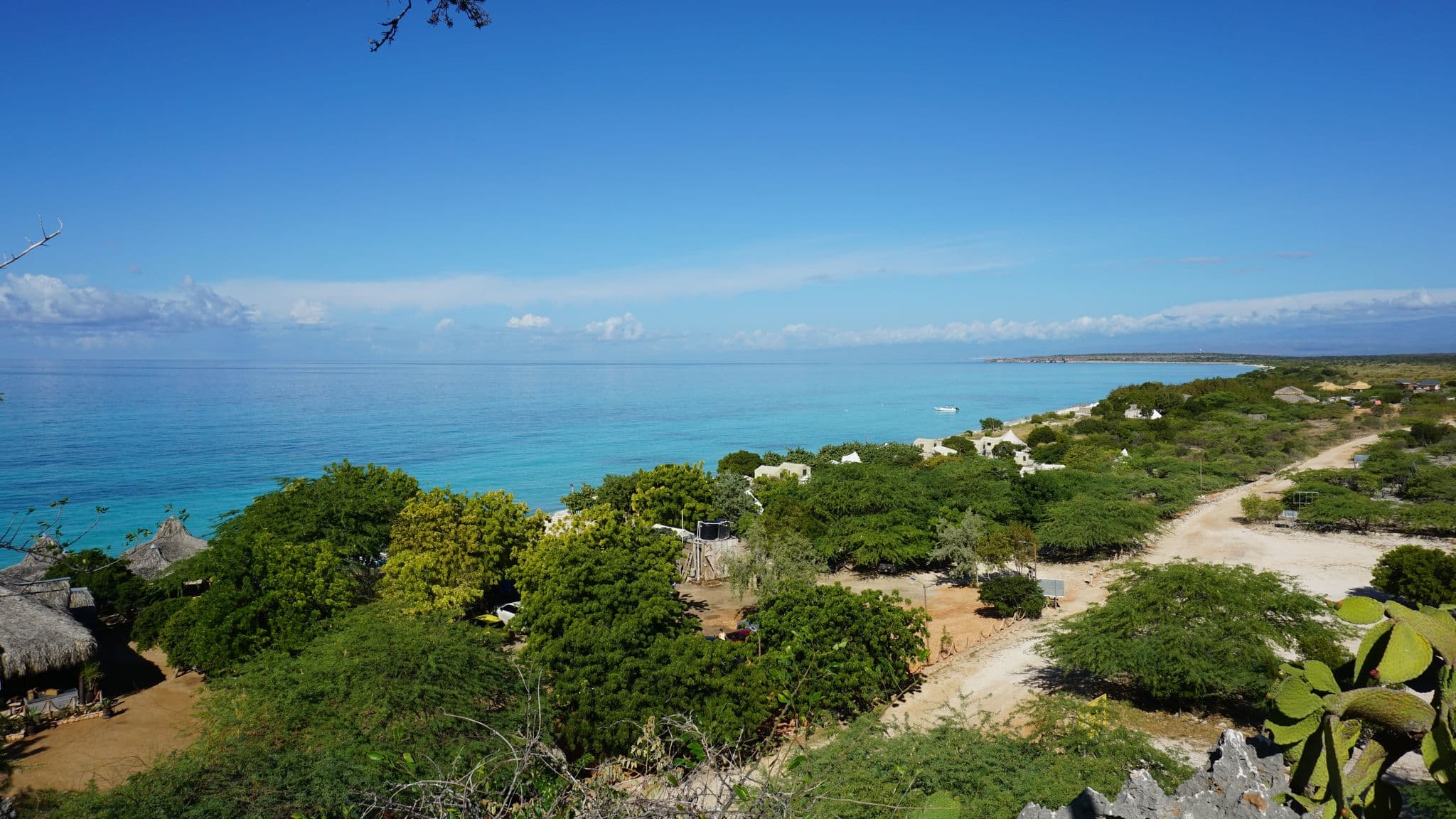 Cabo Rojo in Pedernales close to the Bahia de las Aguilas in the Dominican Republic in the month of January 2022