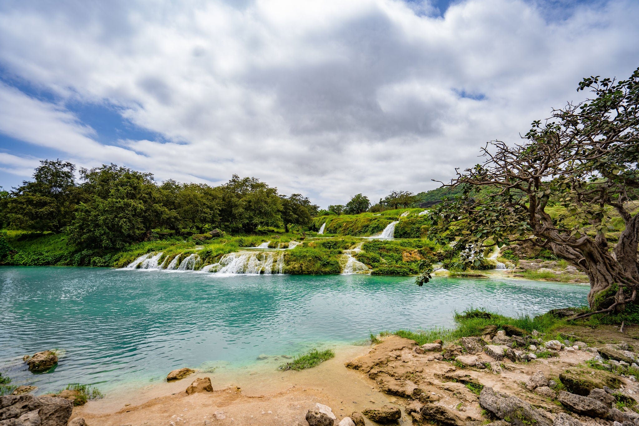 Darbat waterfalls, Salalah, Sultanate of Oman. 