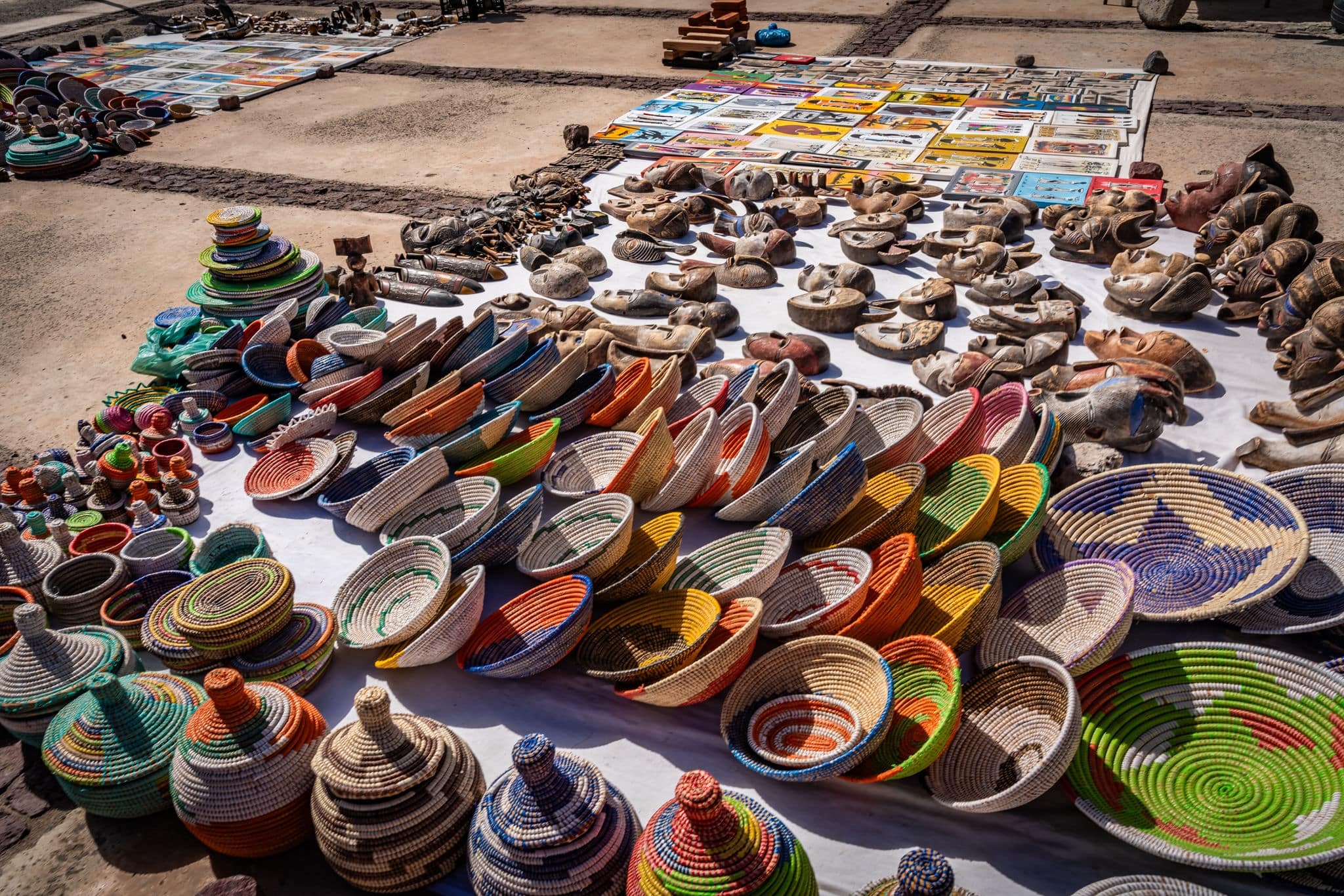 Vews around São Vicente a Cape Verde Island