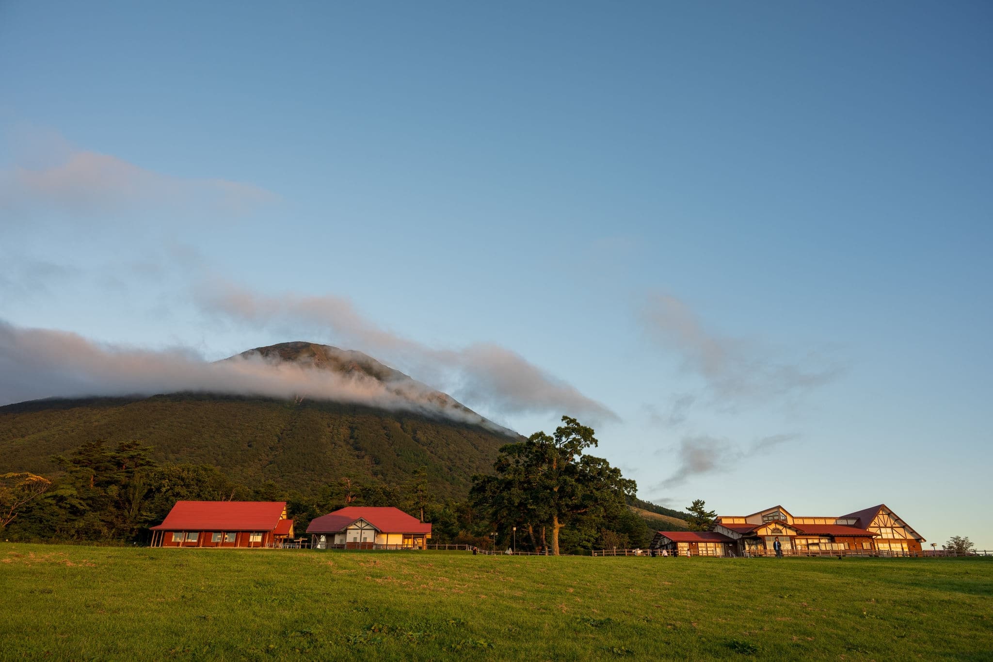 The beautiful Mt. Daisen in Tottori, Japan