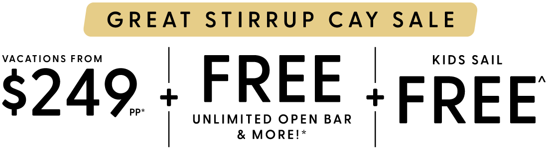 50% OFF All Cruises