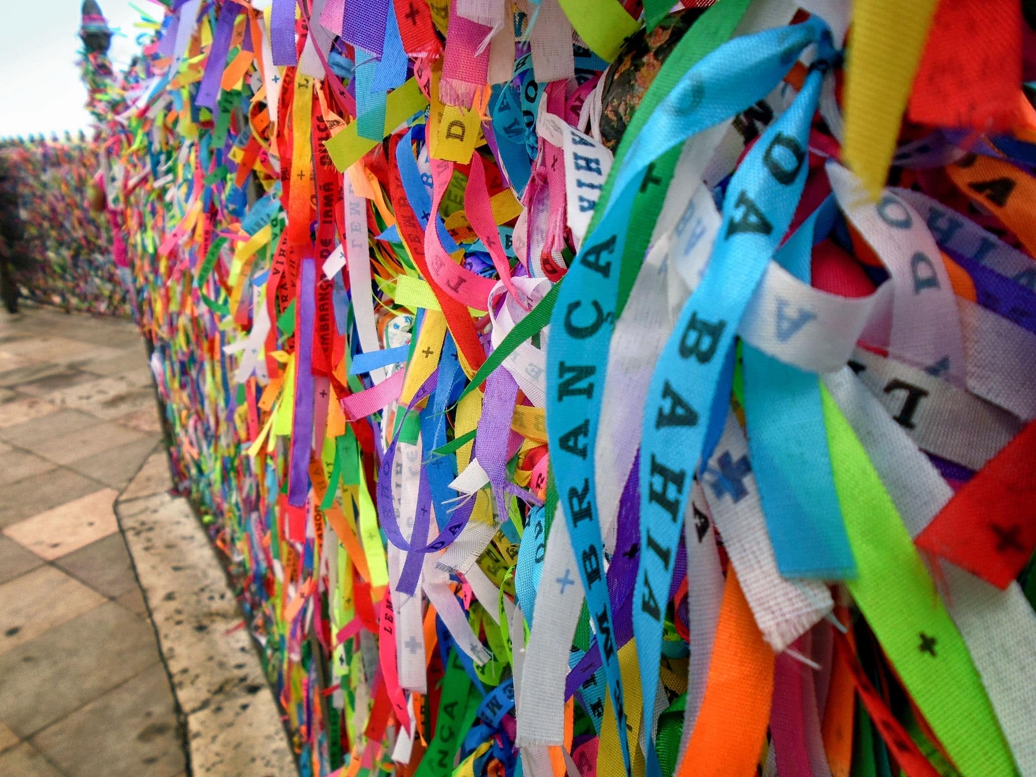 Rinbbons of the Lord of Bonfim, Salvador - Bahia - Brazil