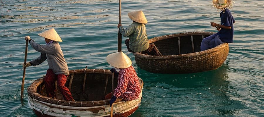 Cam Ranh Basket Boats