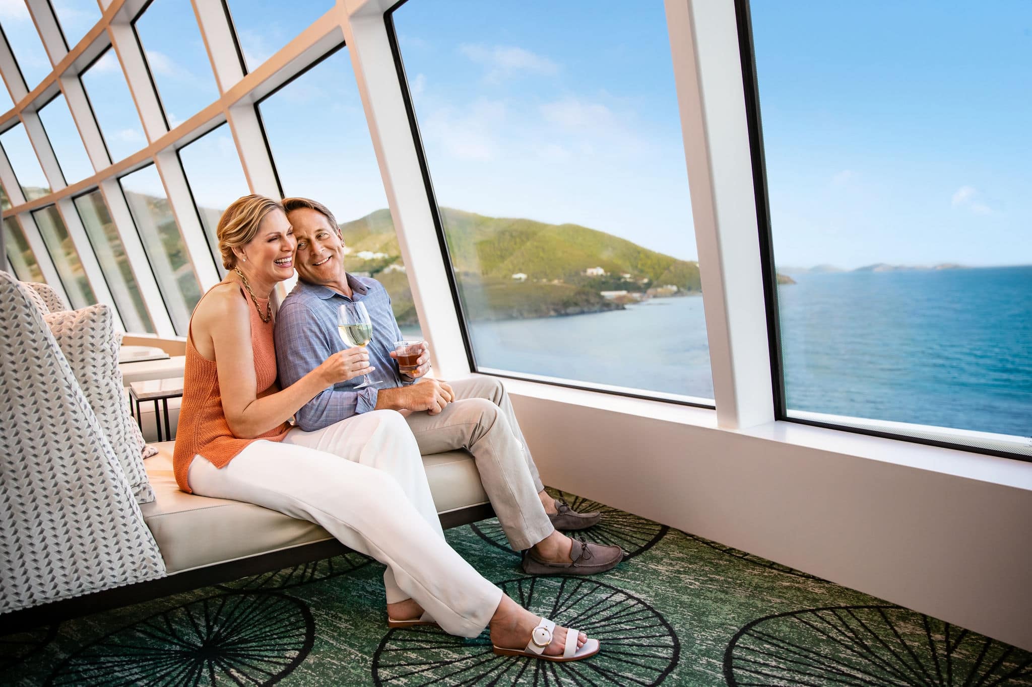 NCL Encore Couple Observation Lounge Blog