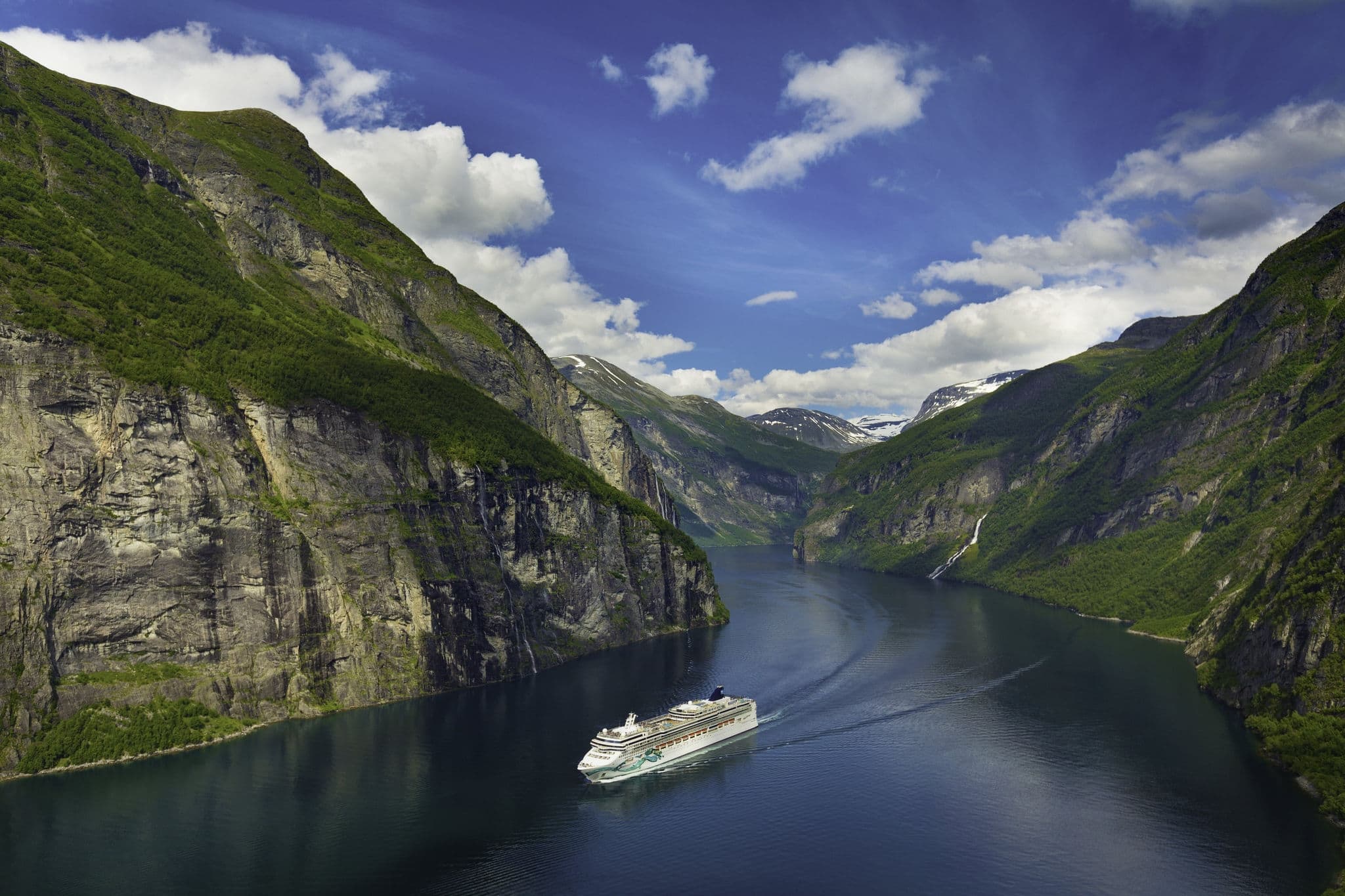NCL Jade Geiranger Fjord Norway