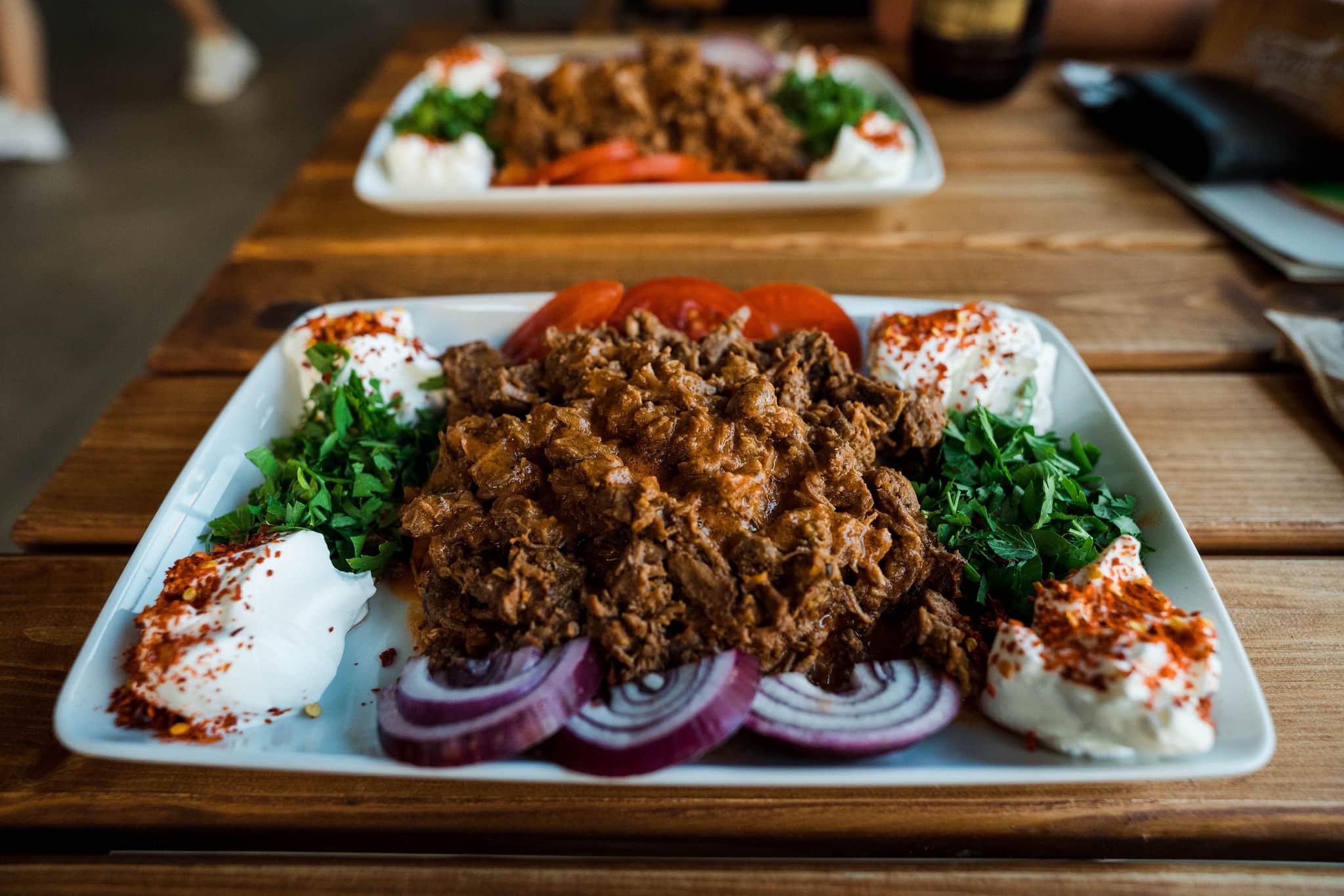 Beautiful doner served in Constanta - Romania