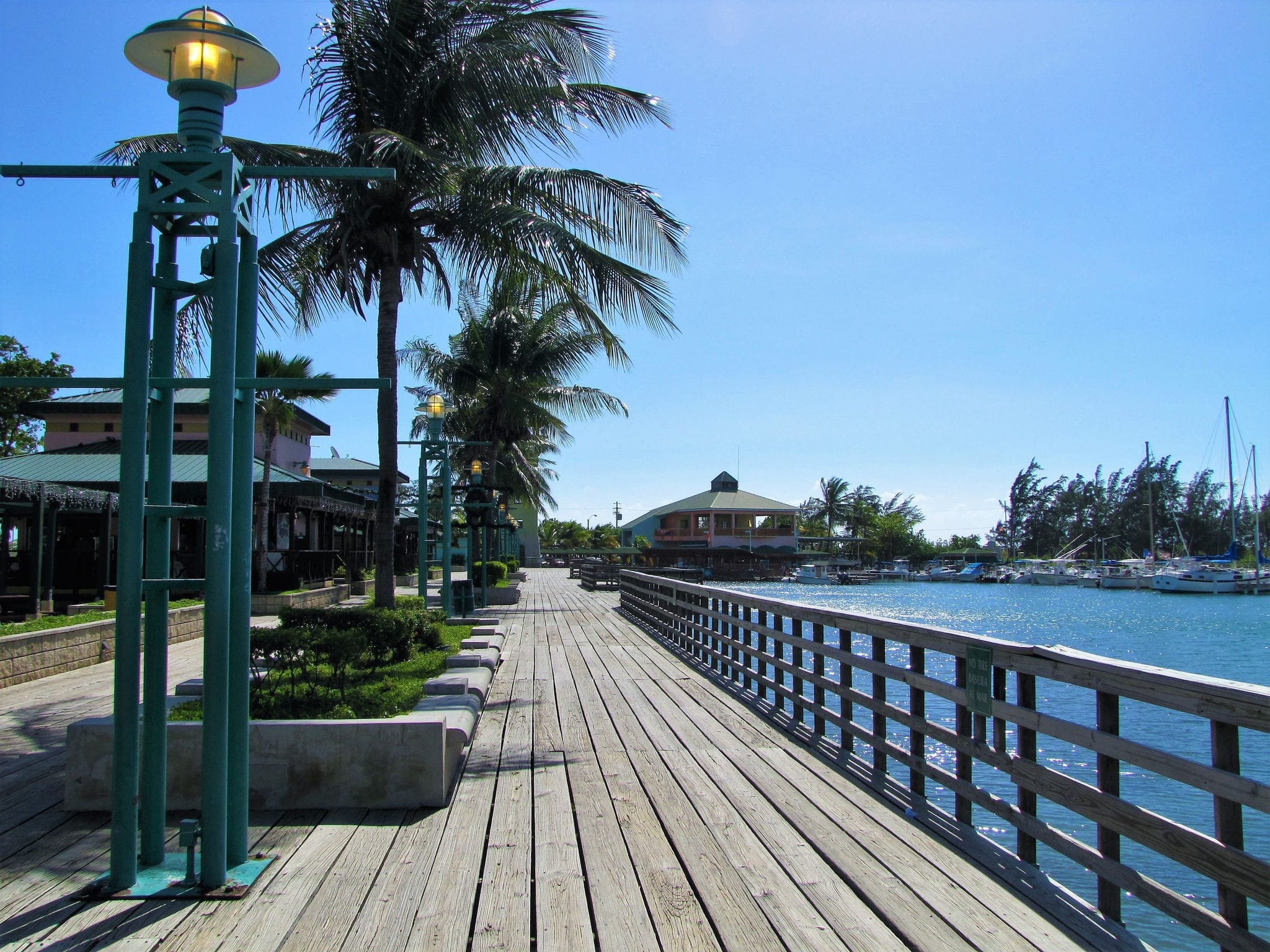 Boardwalk in Ponce, Puerto Rico