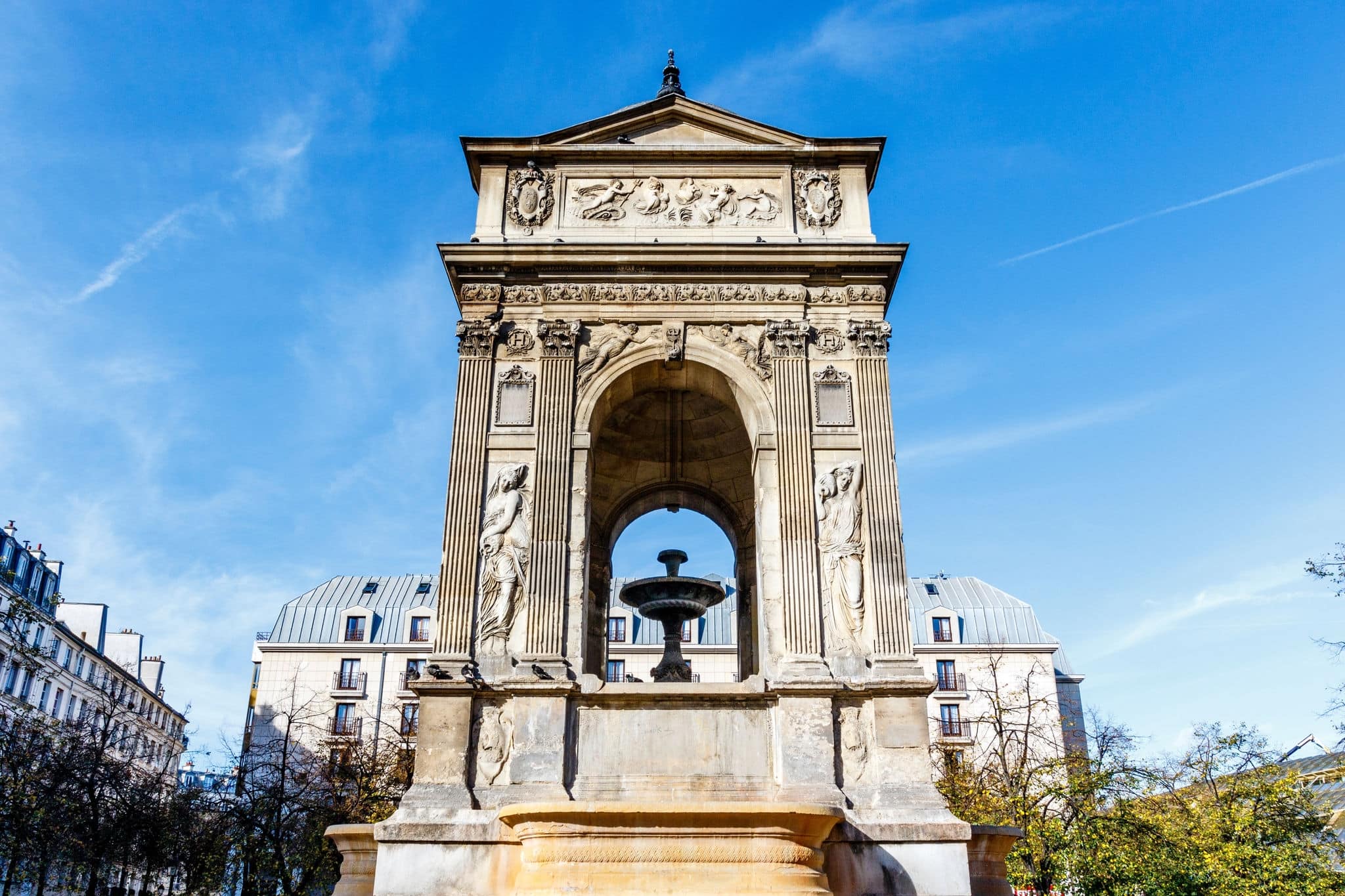 Fontaine des Innocents, La Rochelle city park.