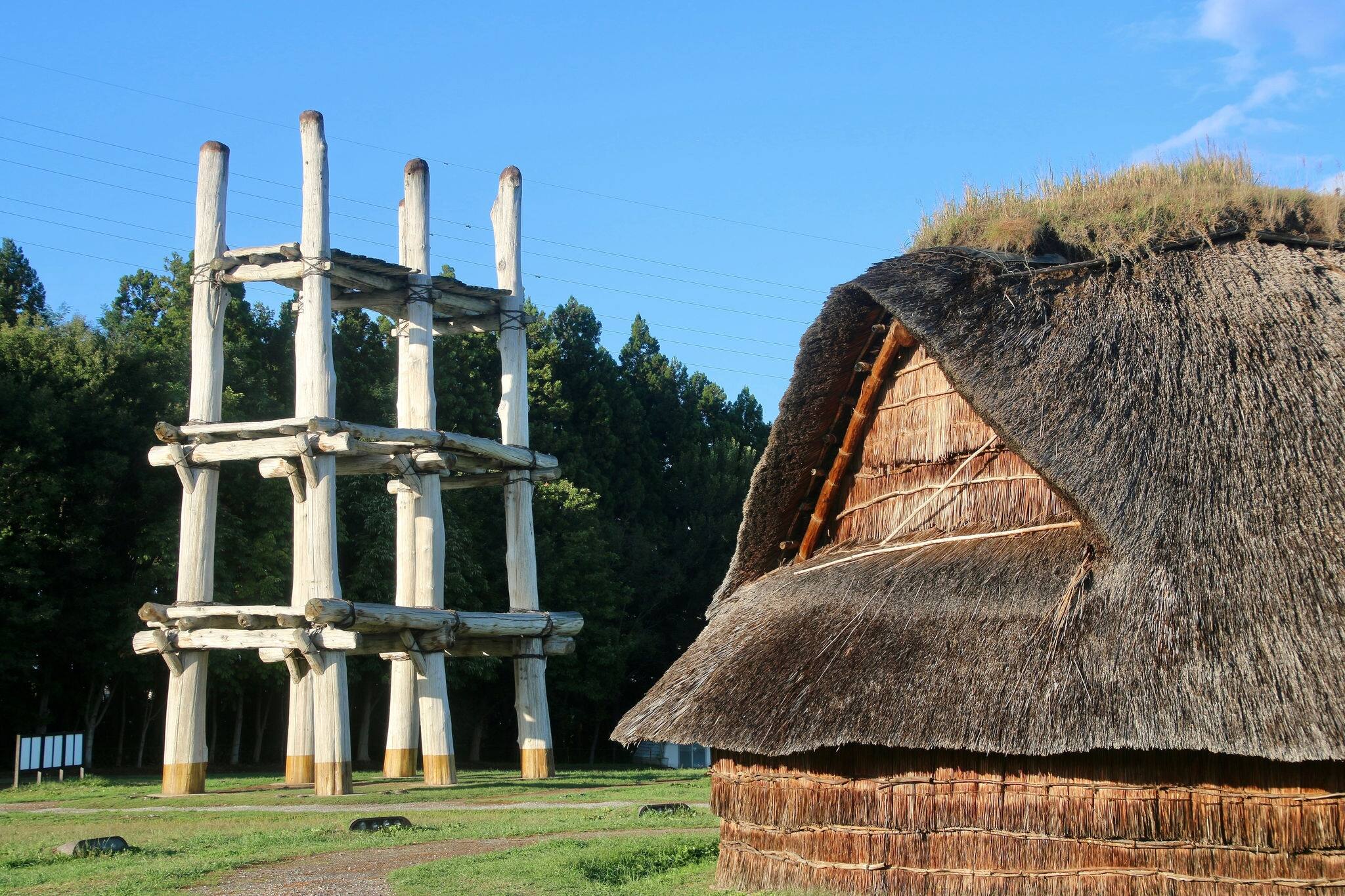 Sannai Maruyama ruins,Remains,Jomon ruins,world Cultural Heritage. (Aomori City, Aomori Prefecture)