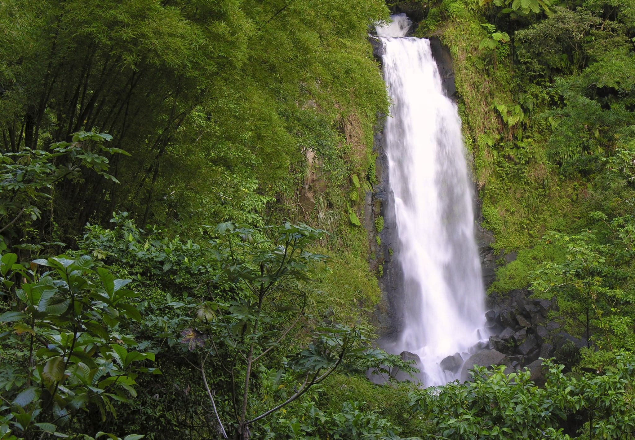 Trafalgar Falls, Dominica.