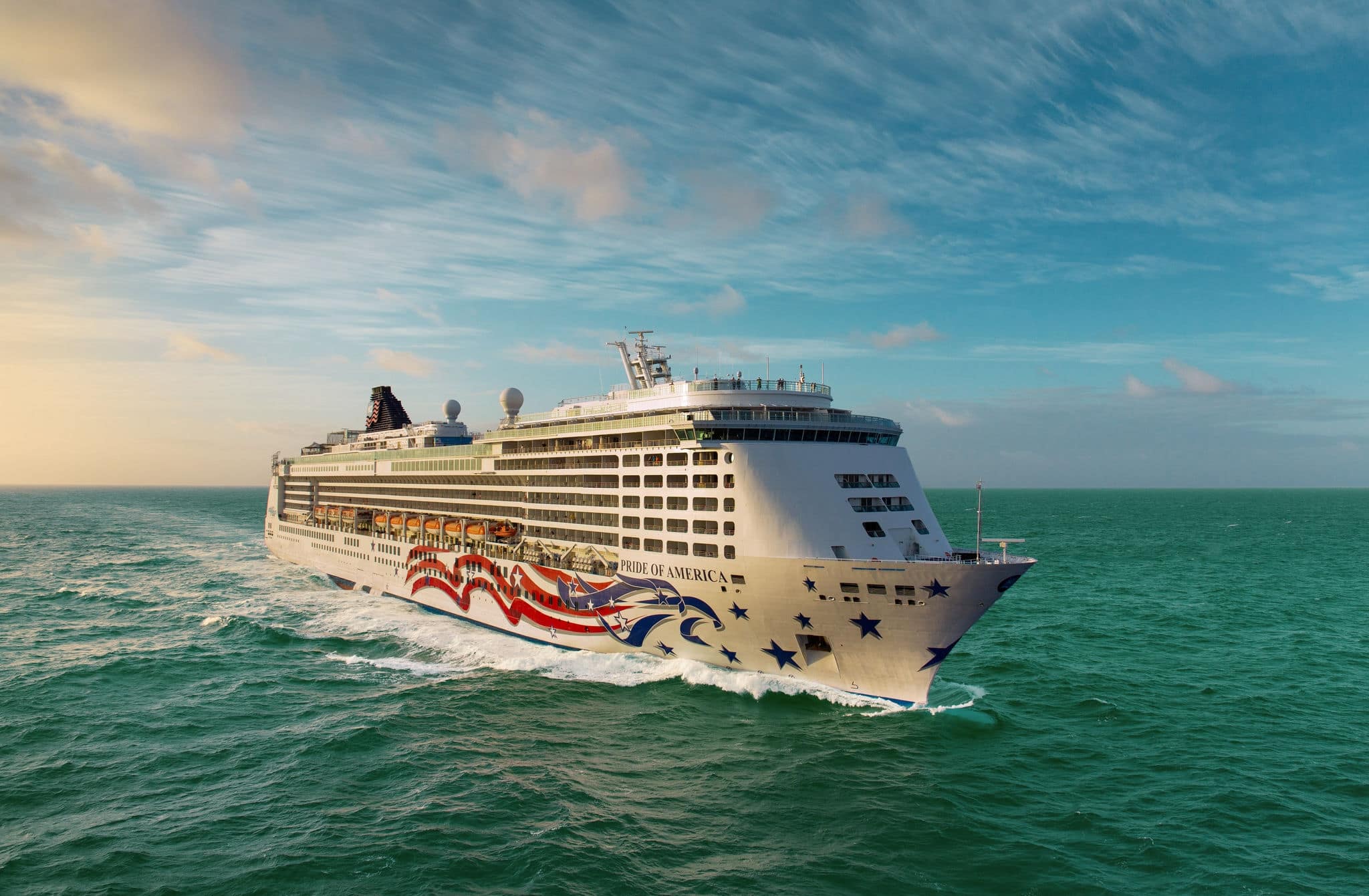 NCL Cruise Line, Pride of America, Nawiliwili, Kauai, Hawaii