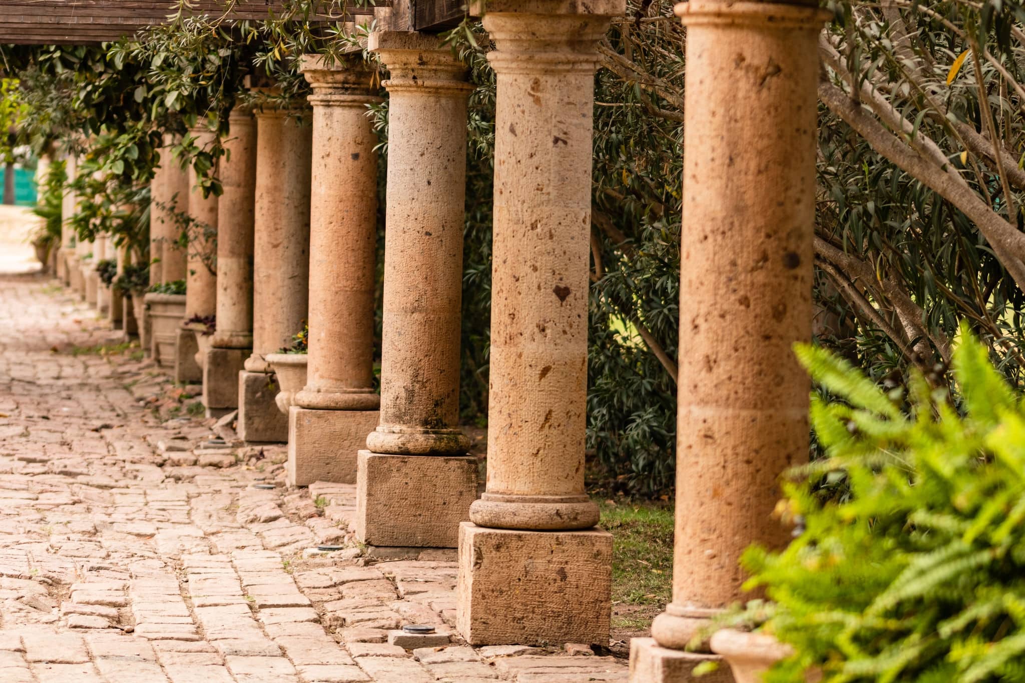 Colonial city of Topolobampo, Mexico.