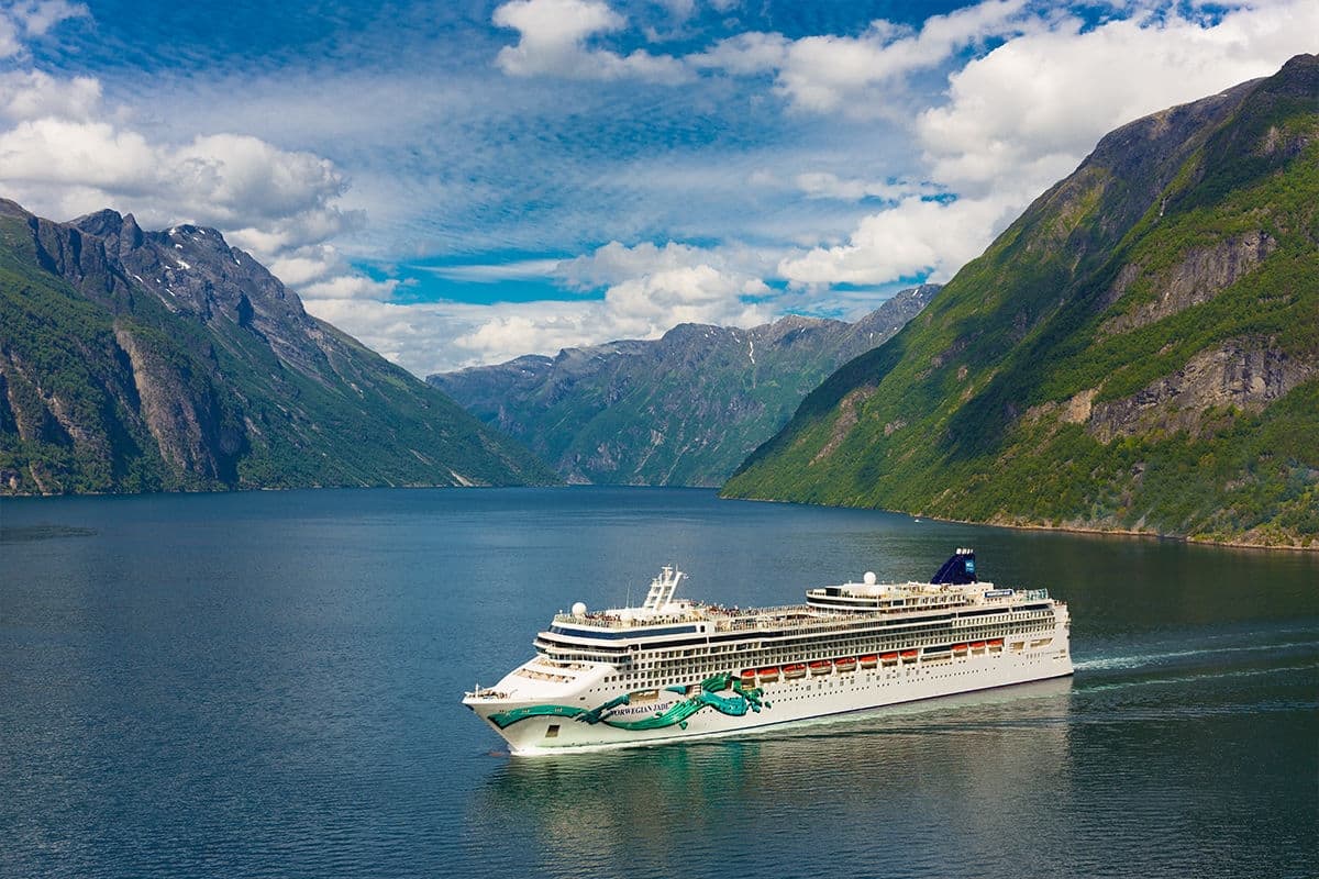 Norwegian Jade in Norway.