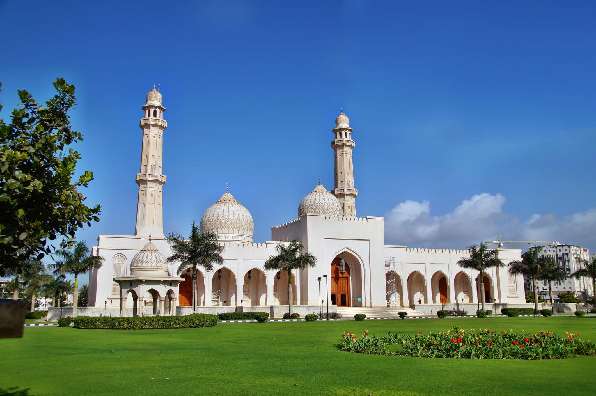 Sultan Qaboos grand mosque in Salalah, Oman