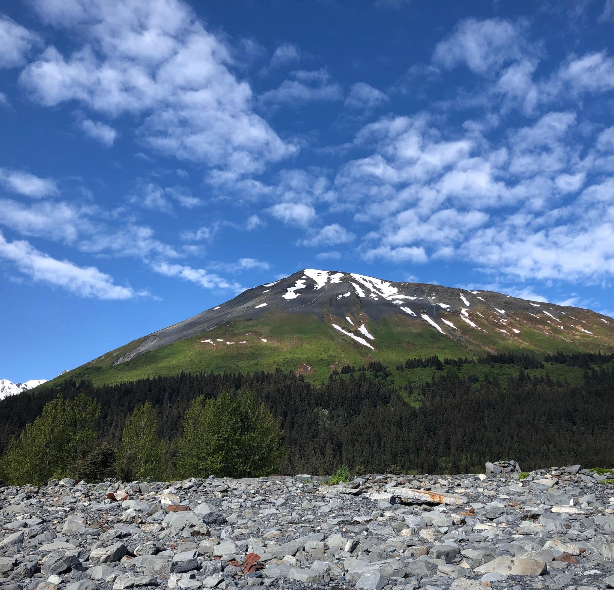 Mount Marathon in Seward, Alaska