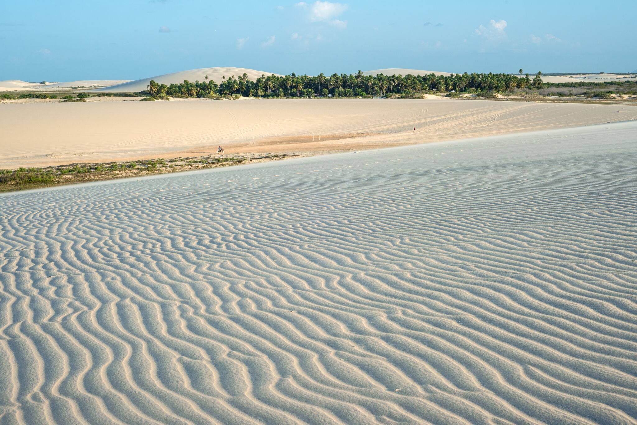 Famost Sunset Dune in Jericoacoara, Ceara state, Brazil 