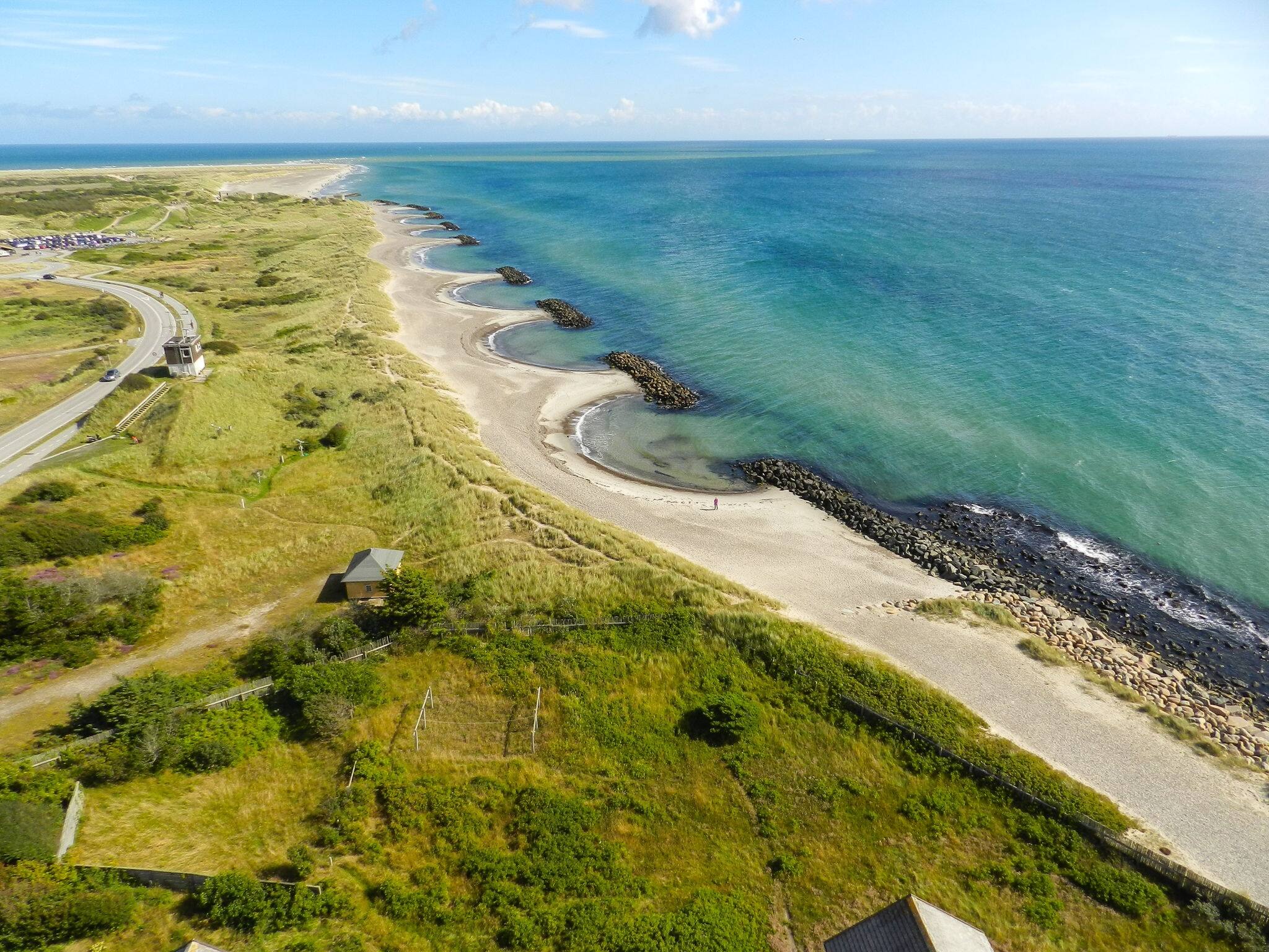 Grenen, Skagen. This is the most northerly point of Denmark and the land of shifting sands
