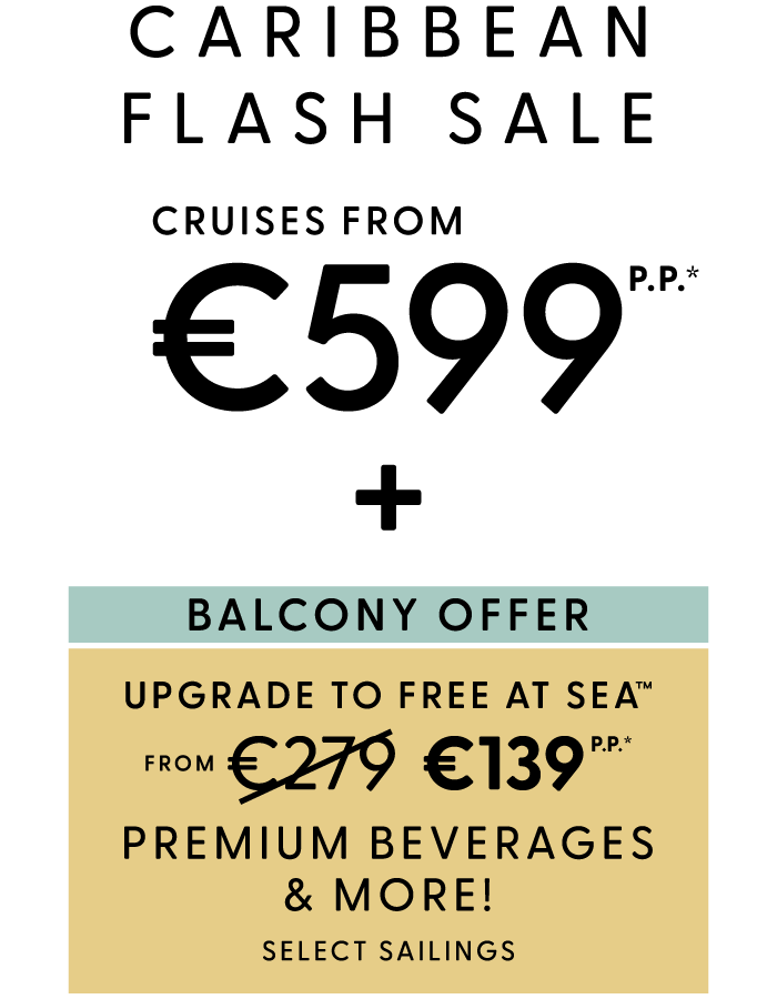 Cruises from only £699pp*