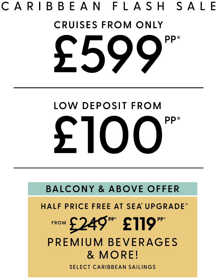 Cruises from only £699pp*