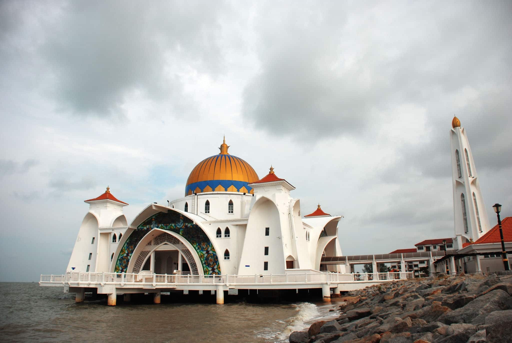 Grand Mosque on beach