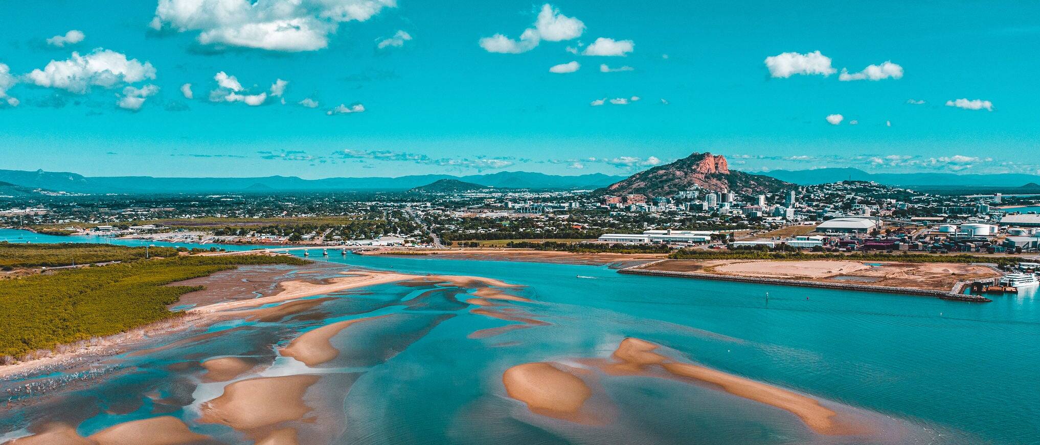 Townsville North Queensland Aerial Landscape